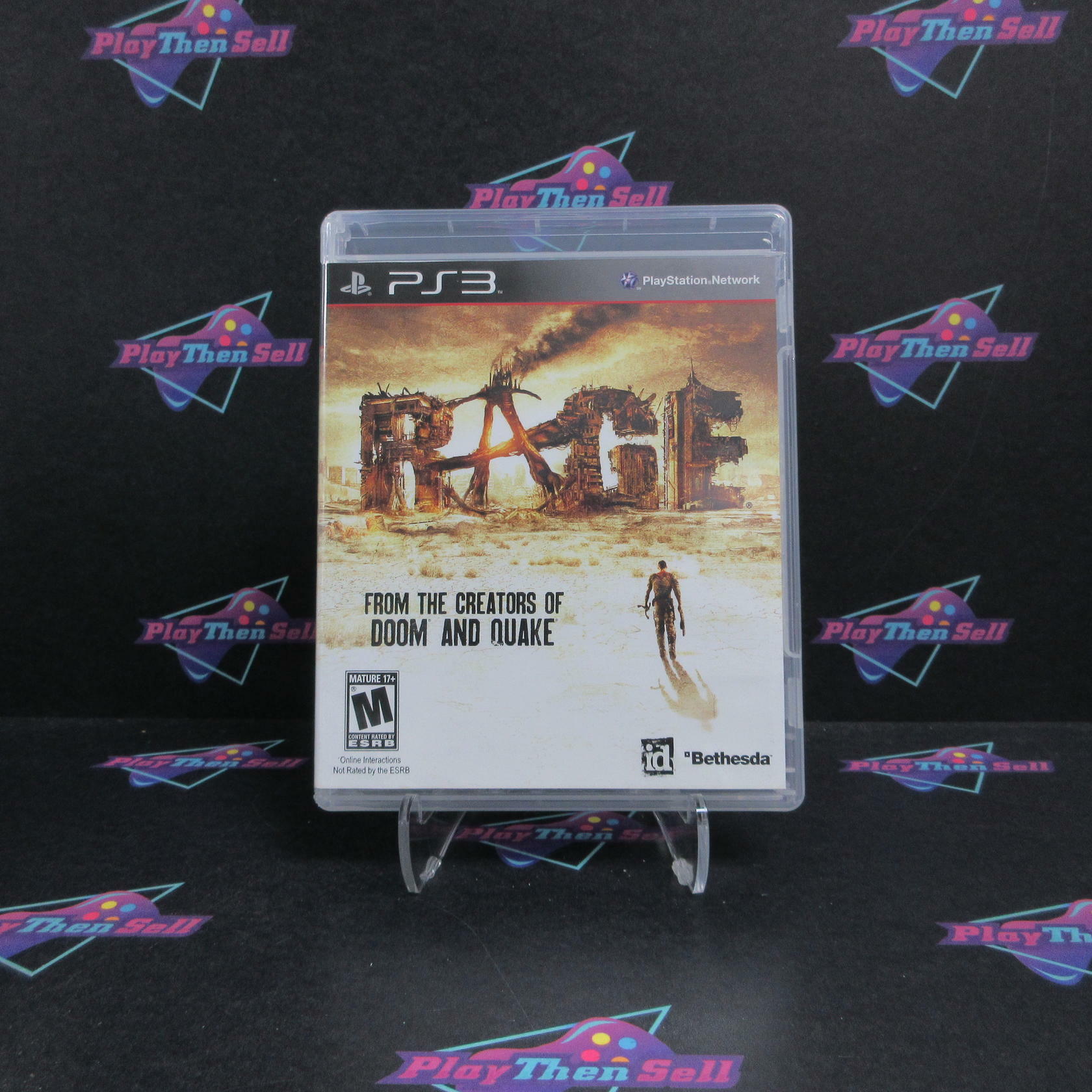 Rage PS3 PlayStation 3 Complete - Excellent