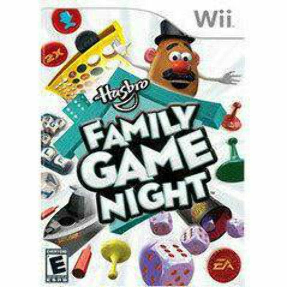 Hasbro Family Game Night Nintendo Wii Complete - Excellent