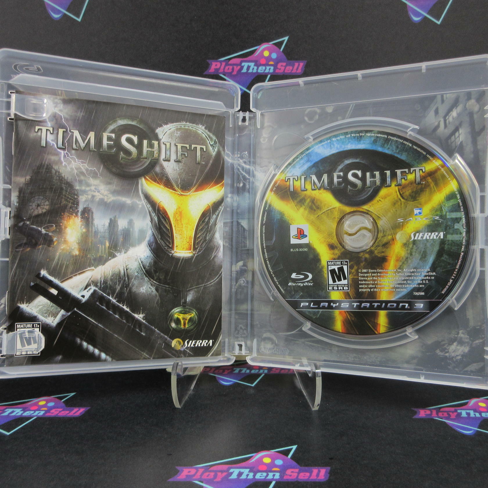 Timeshift PS3 PlayStation 3 Complete - Excellent