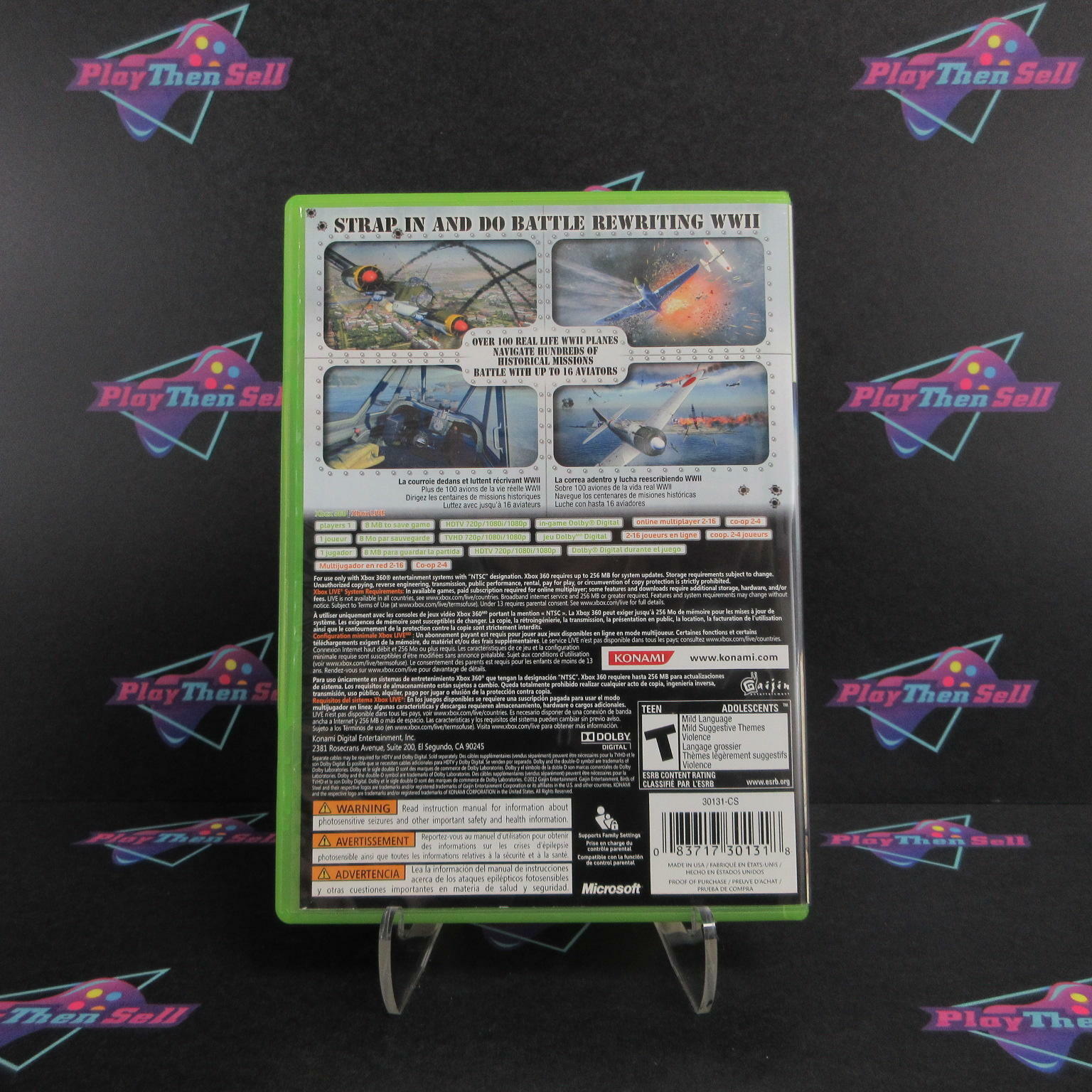Birds of Steel Xbox 360 Complete - Excellent