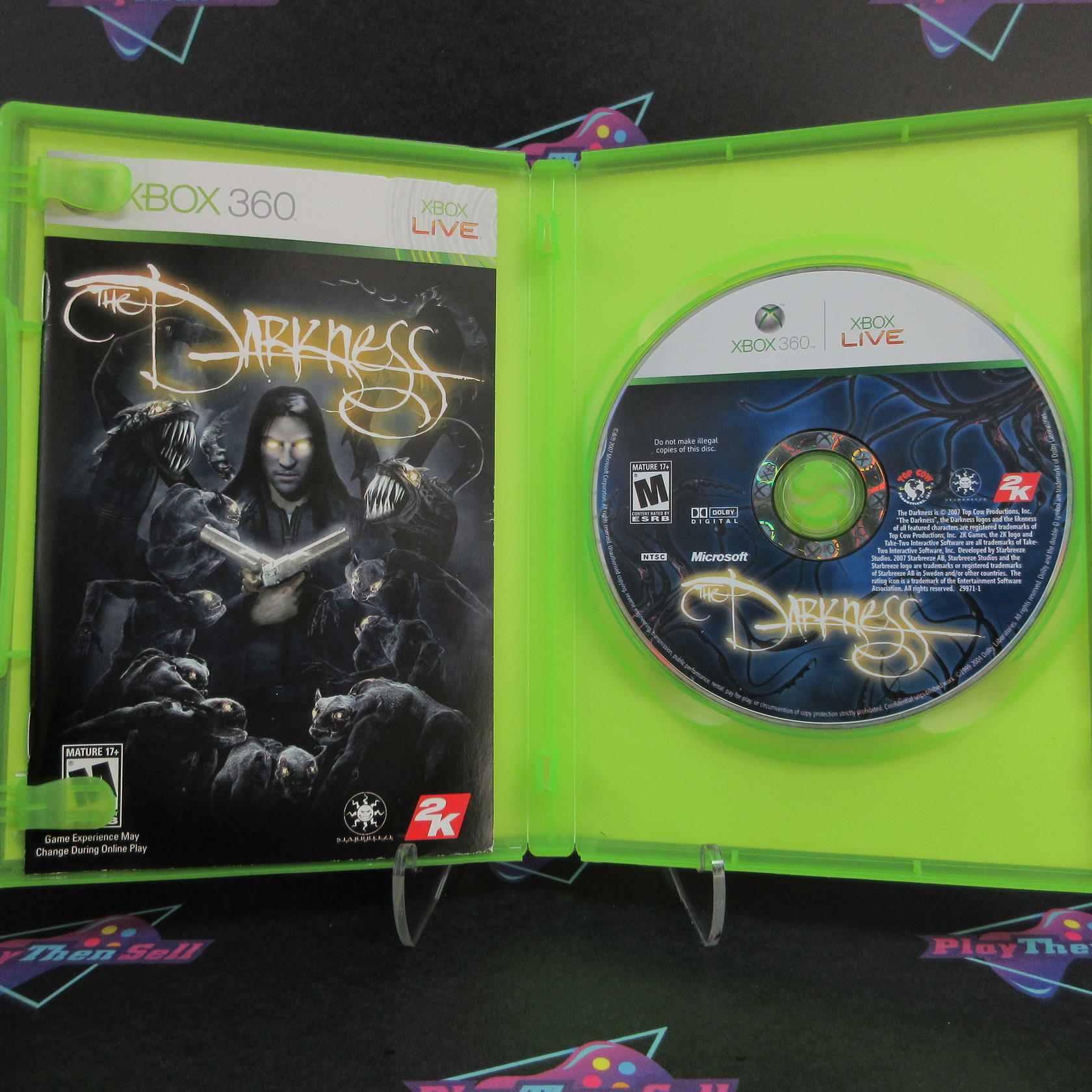 The Darkness Xbox 360 Complete - Excellent