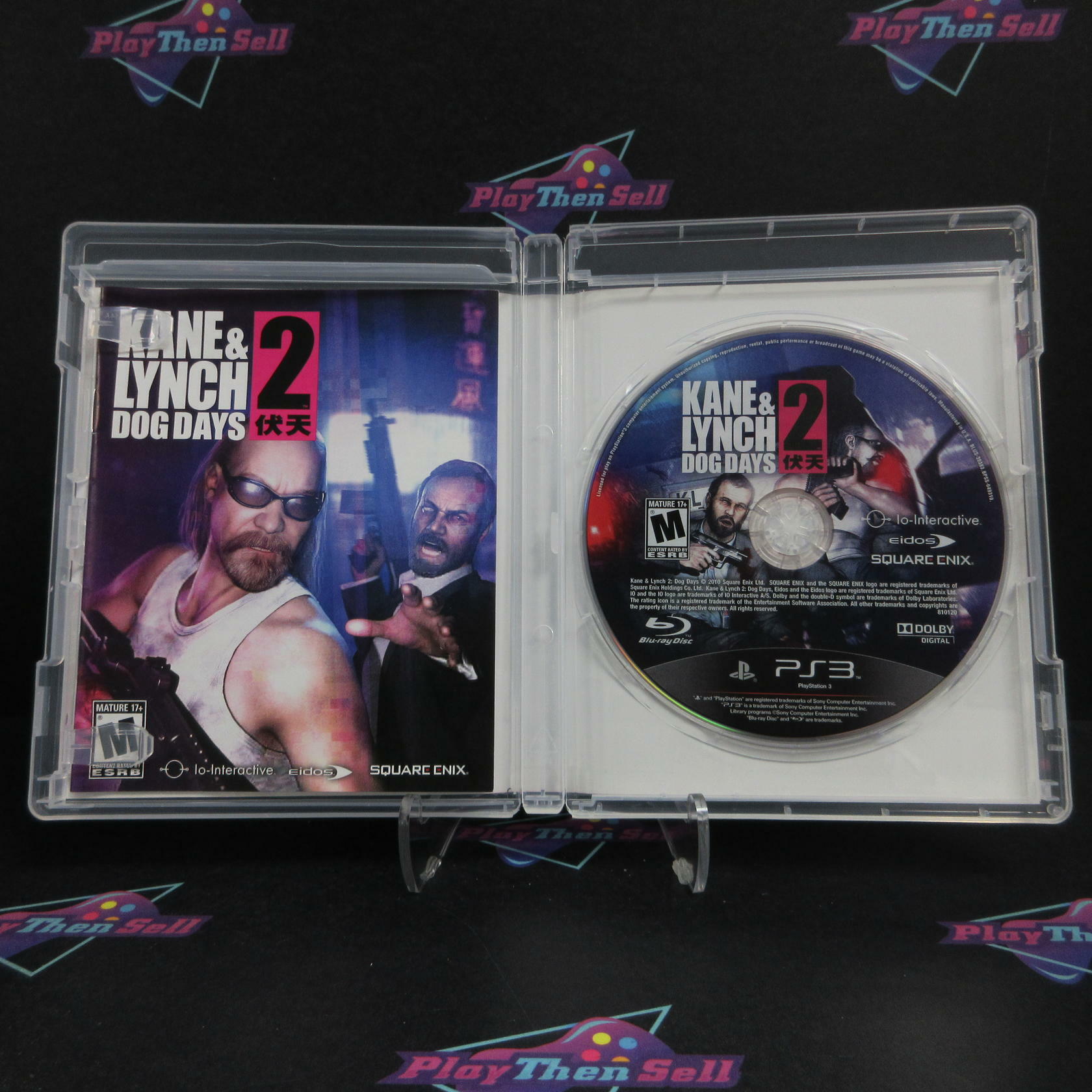 Kane and Lynch 2 Dog Days PS3 PlayStation 3 Complete - Excellent