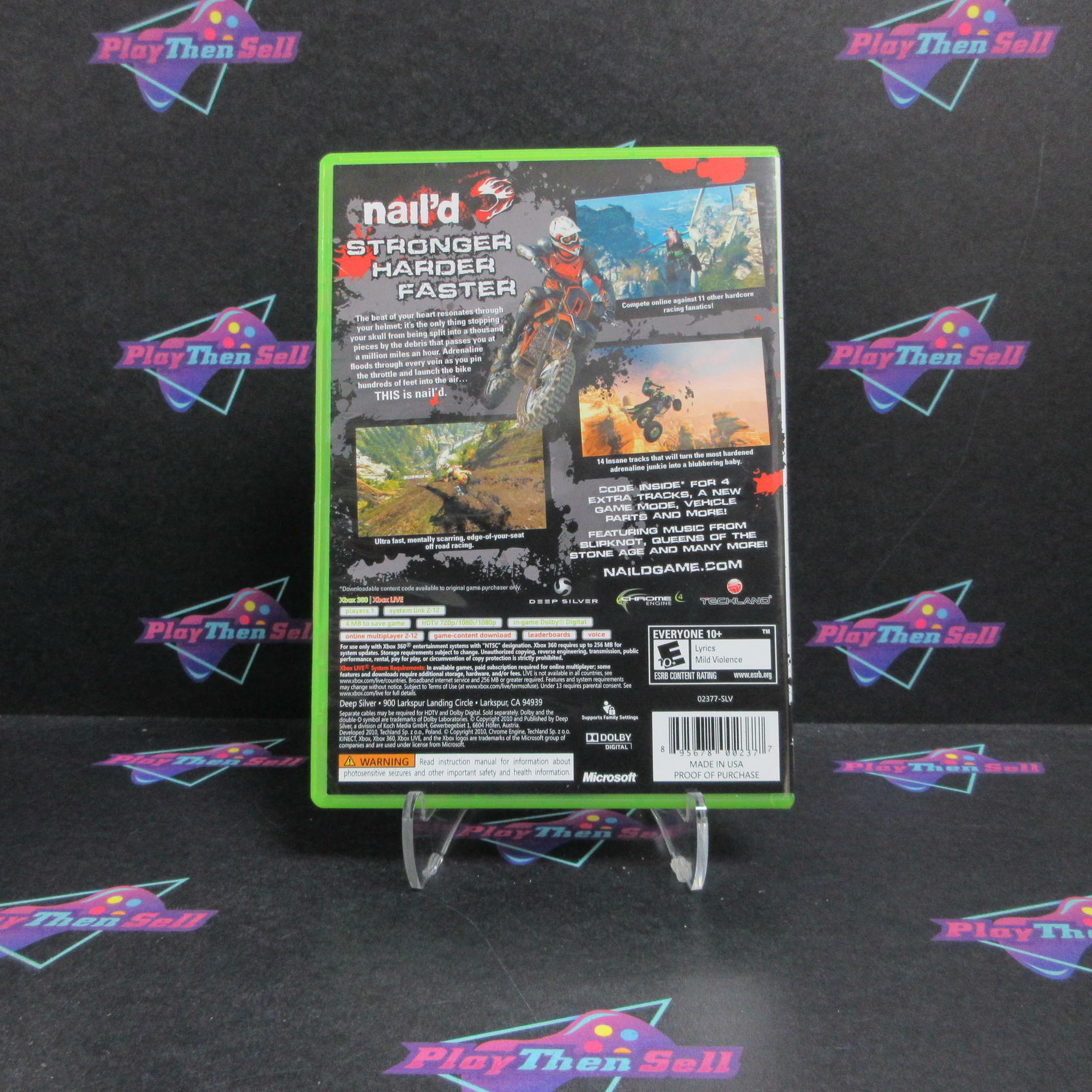 Nail'd Xbox 360 Complete - Excellent