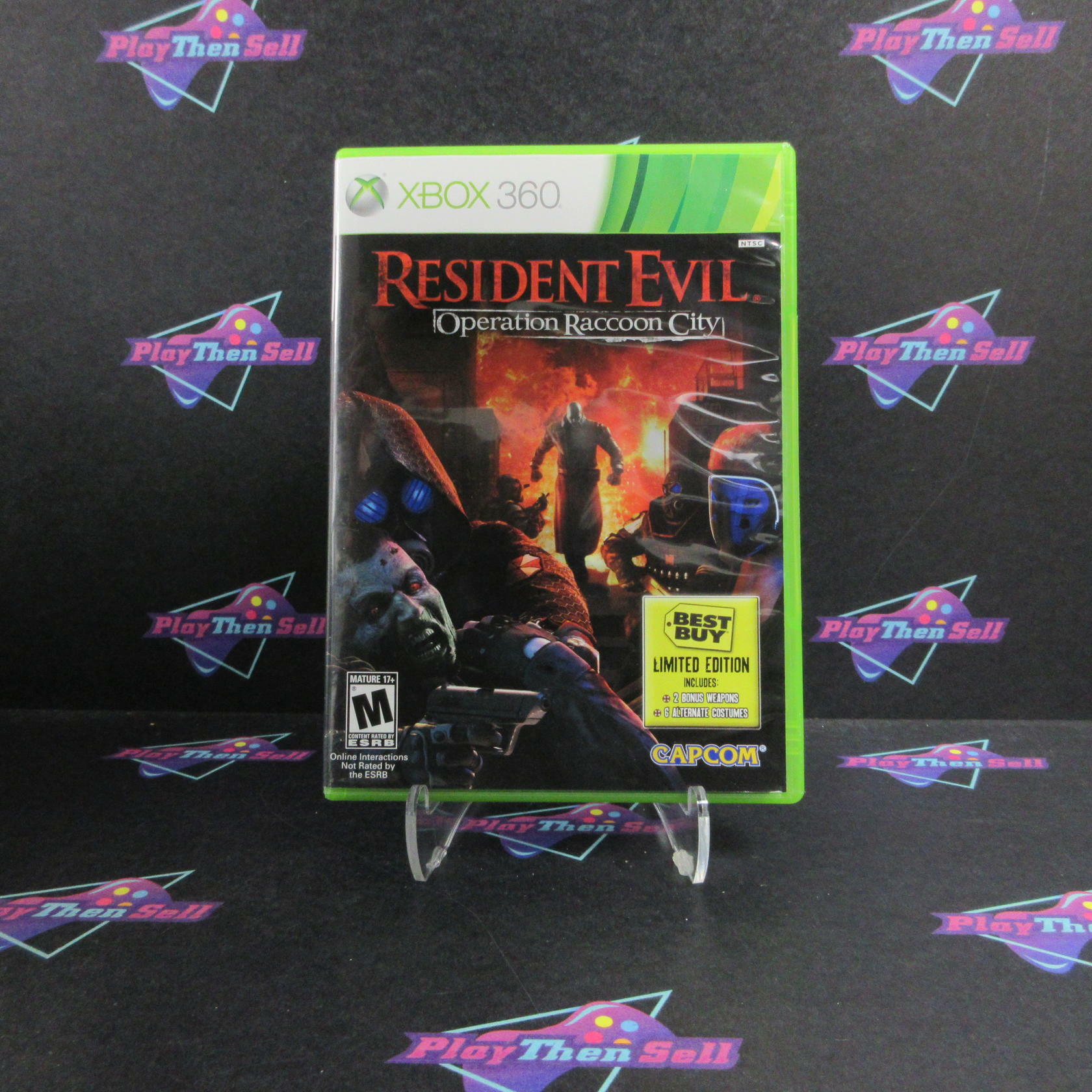 Resident Evil Operation Raccoon City Limited Edition Xbox 360 CIB - Excellent