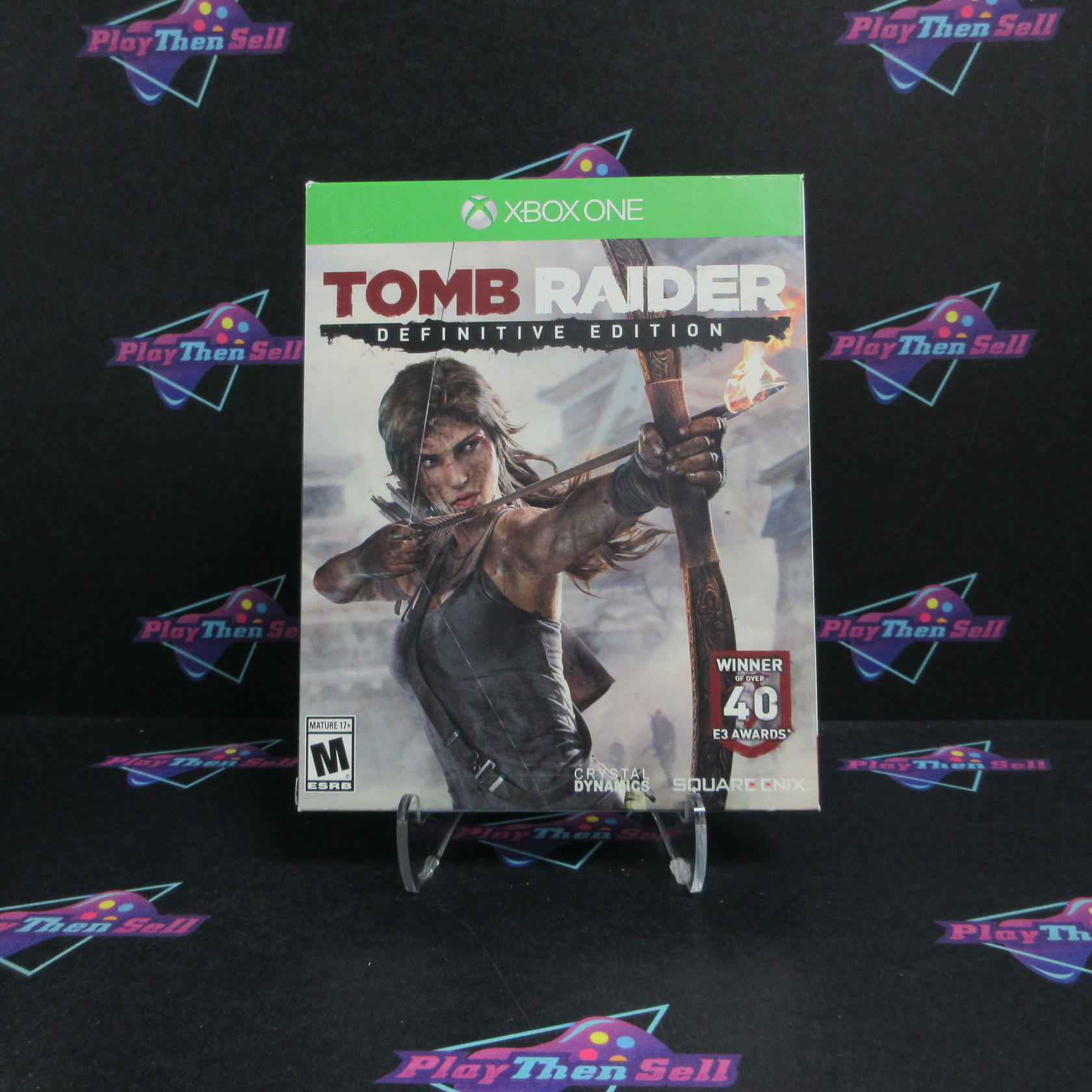 Tomb Raider Definitive Edition Art Book Packaging Xbox One Complete - Refurbished