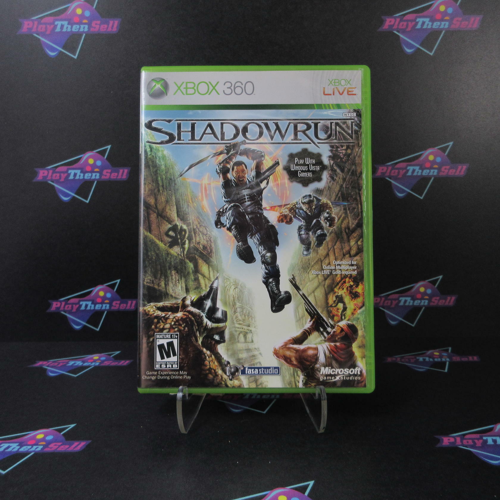 Shadowrun Xbox 360 Complete - Excellent