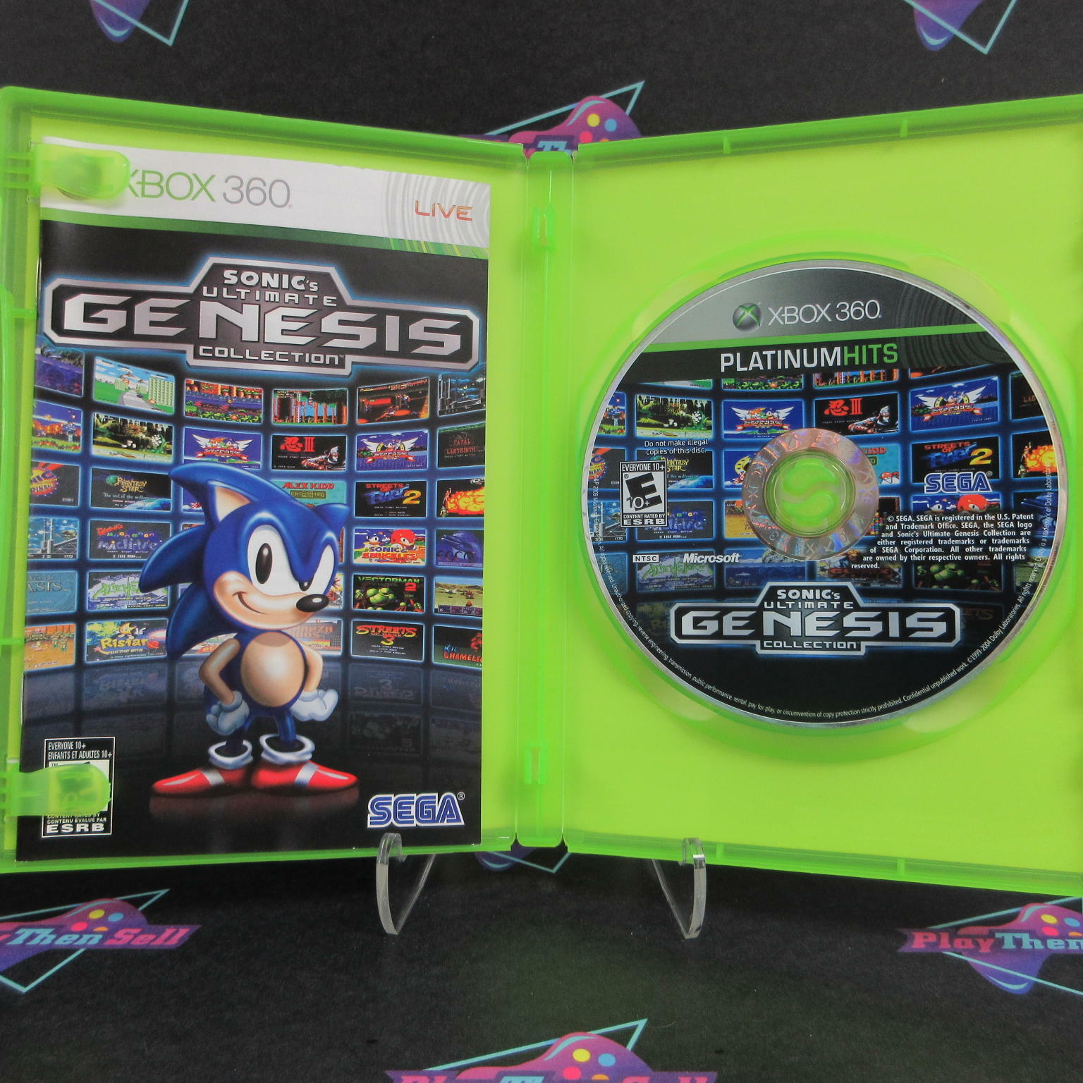 Sonic's Ultimate Genesis Collection Xbox 360 PH Complete - Refurbished