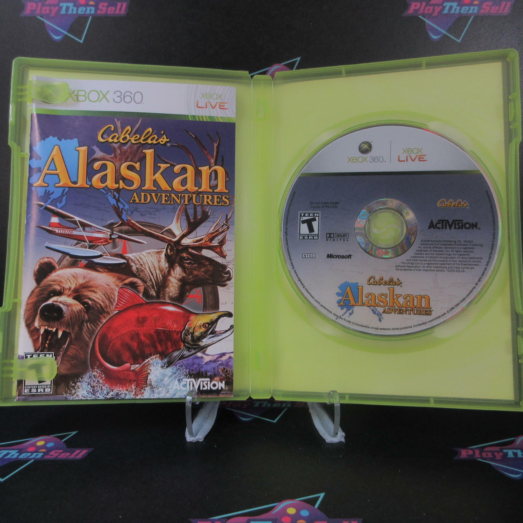 Cabelas Alaskan Adventure Xbox 360 + Reg Card Complete - Excellent