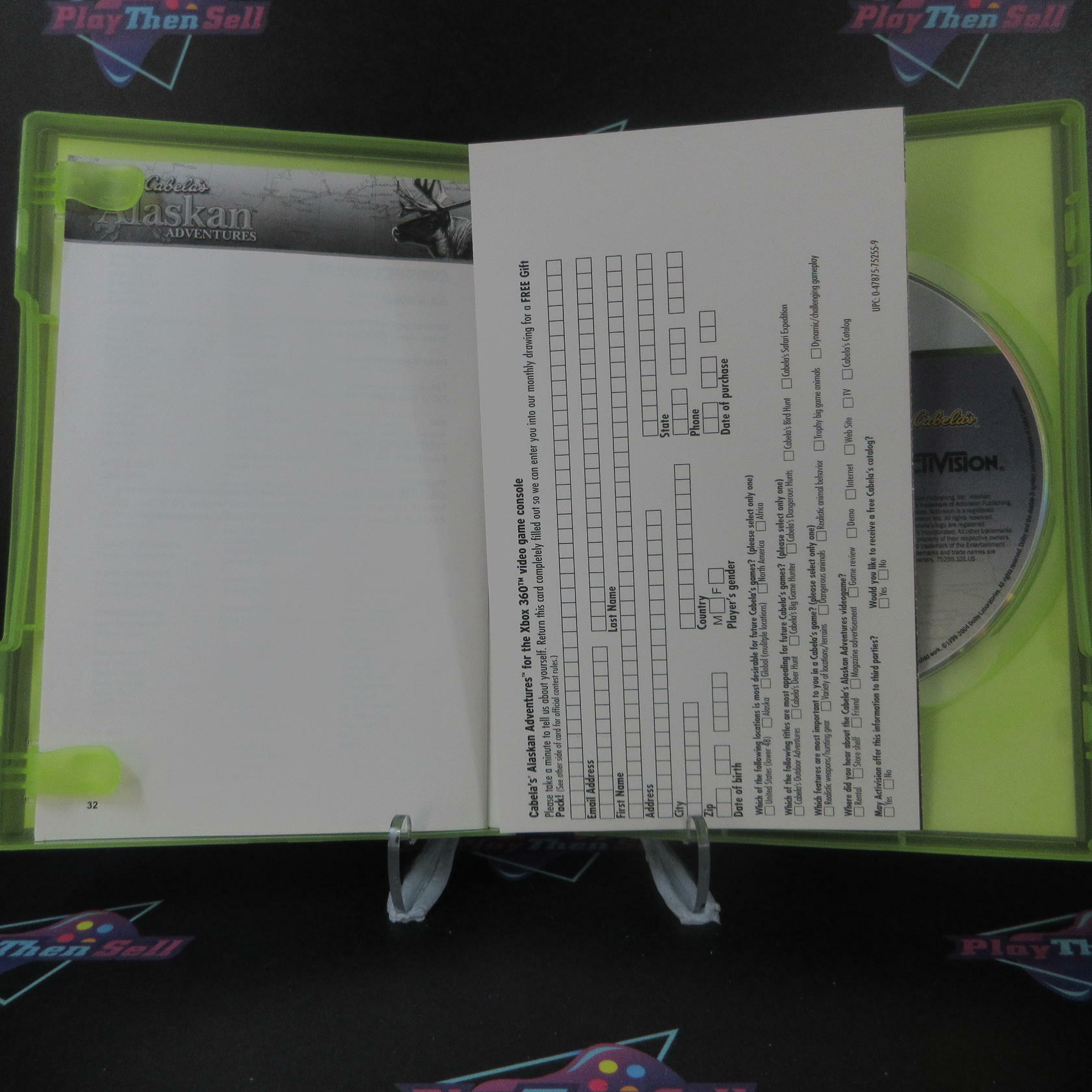 Cabelas Alaskan Adventure Xbox 360 + Reg Card Complete - Excellent