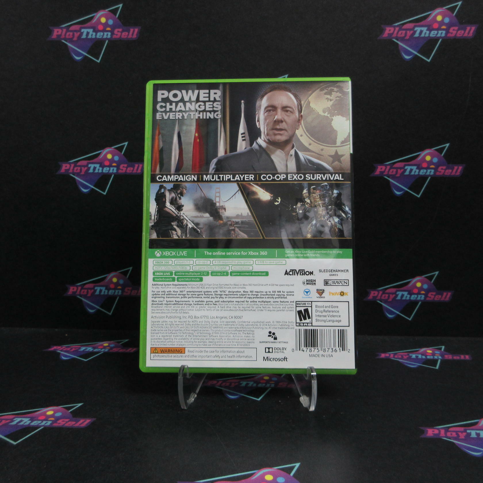 Call of Duty Advanced Warfare Xbox 360 Complete - Excellent