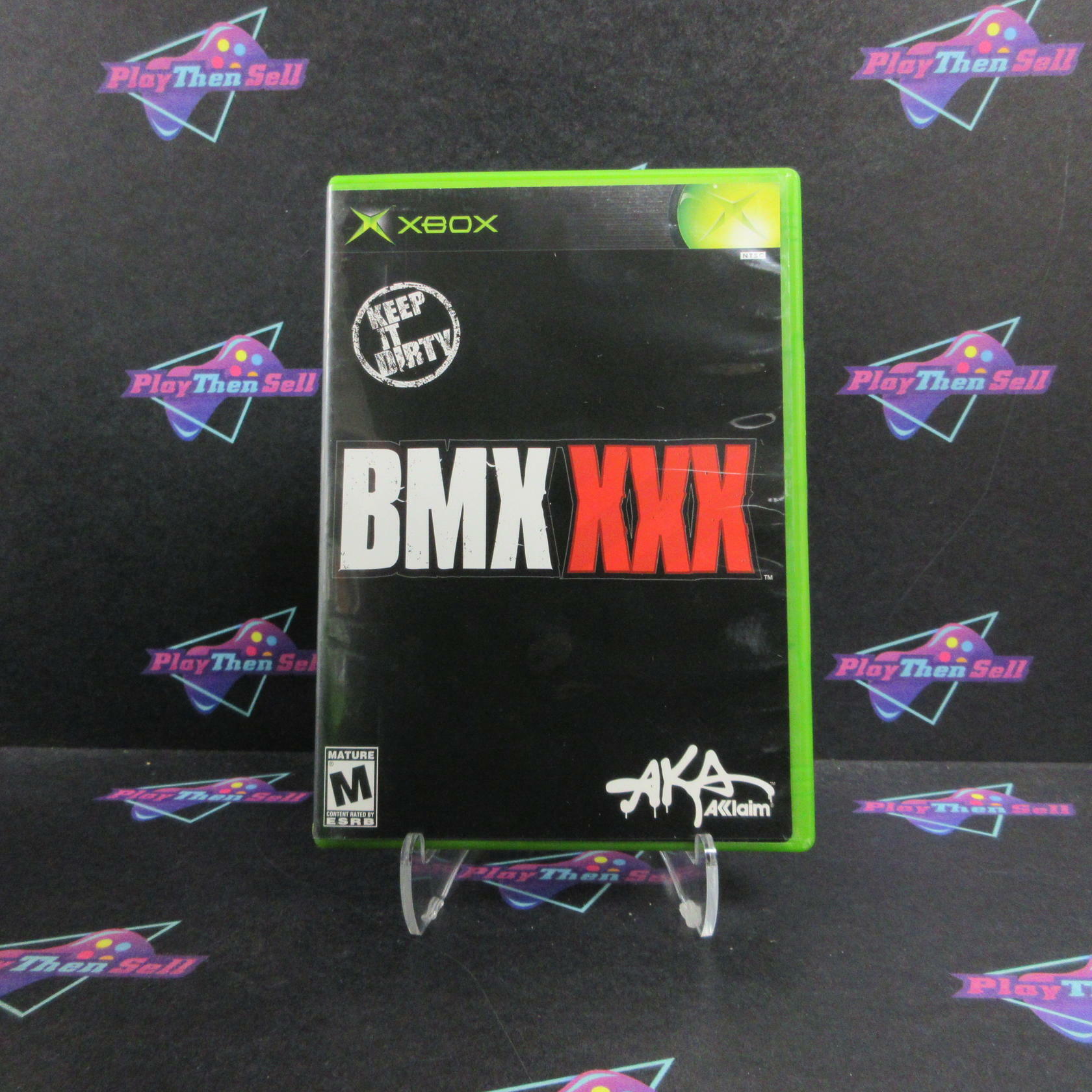 BMX XXX Xbox + Reg Card / Poster Complete - Refurbished