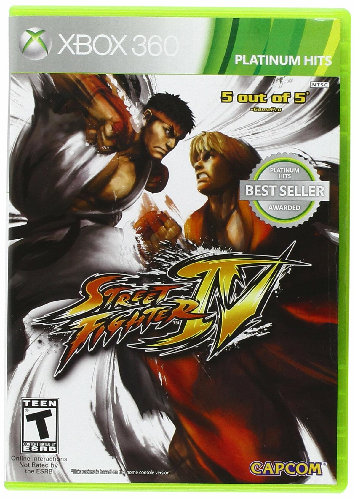 Street Fighter IV Xbox 360 PH Complete - Excellent