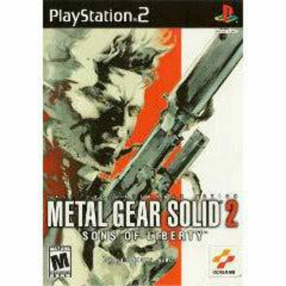 Metal Gear Solid 2 Sons of Liberty PS2 PlayStation 2 + Reg Complete - Excellent