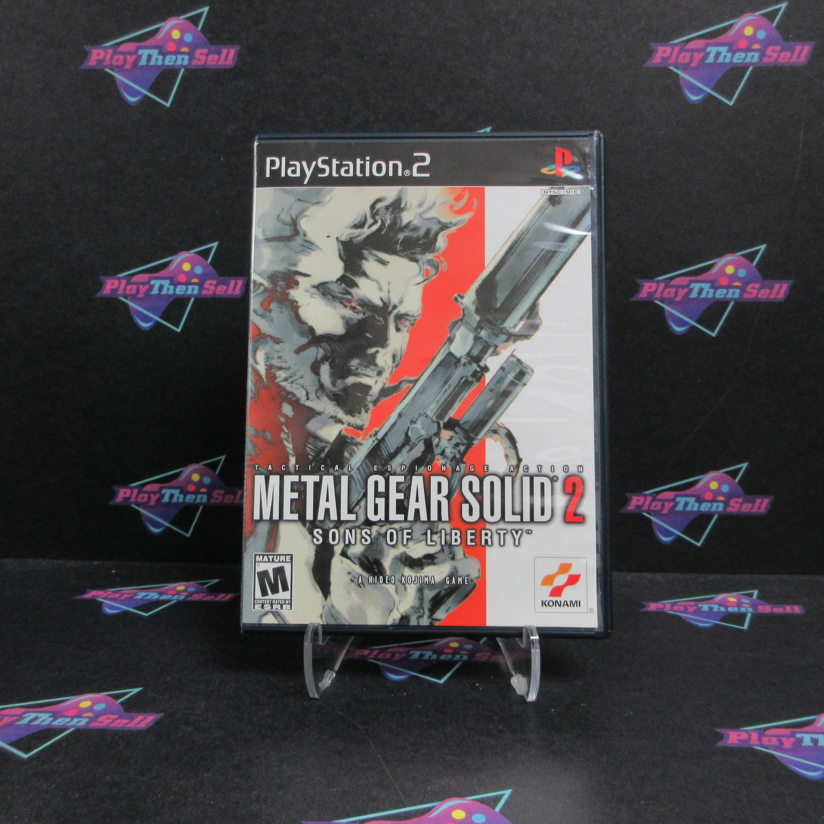 Metal Gear Solid 2 Sons of Liberty PS2 PlayStation 2 + Reg Complete - Excellent