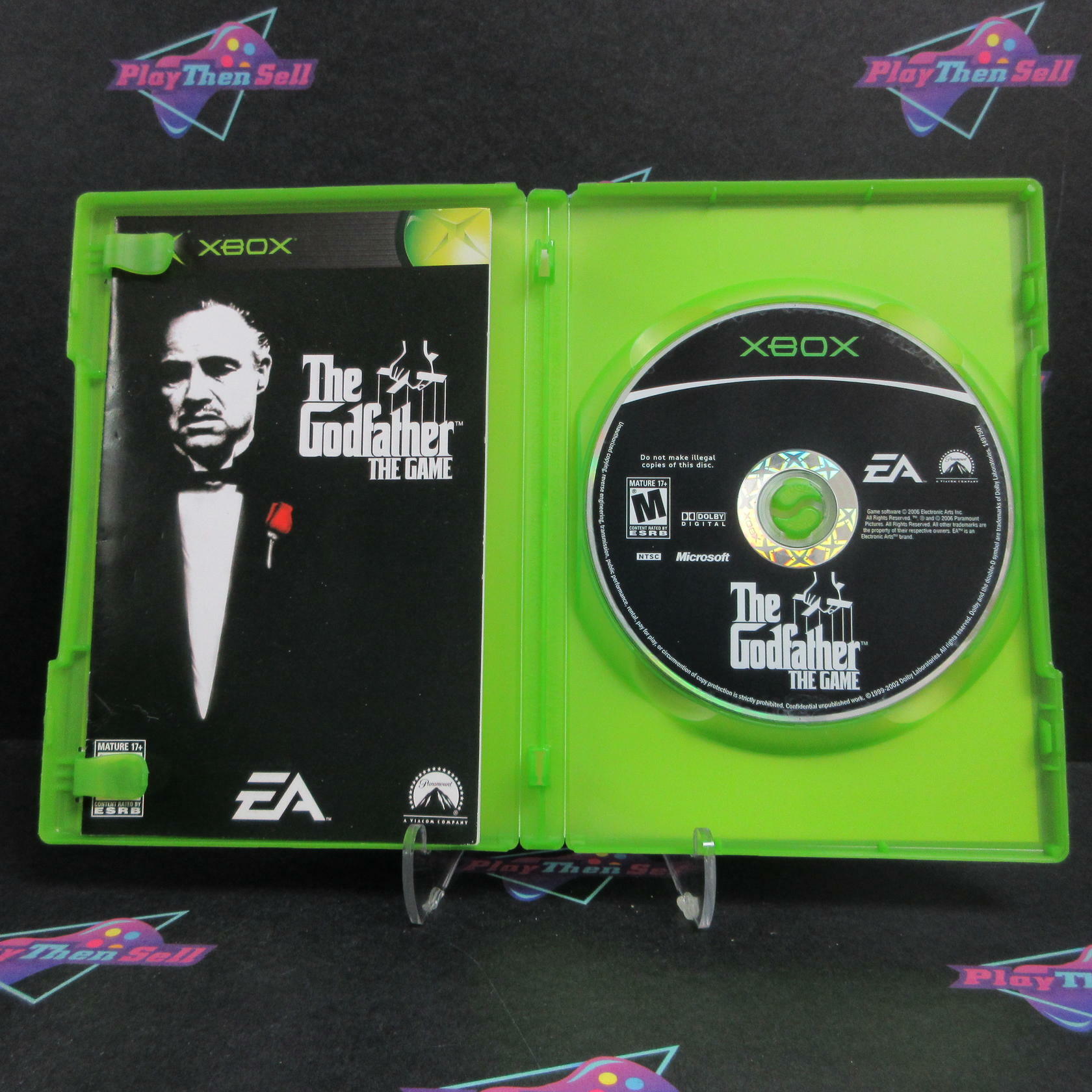 The Godfather The Game Xbox + Map Complete - Refurbished