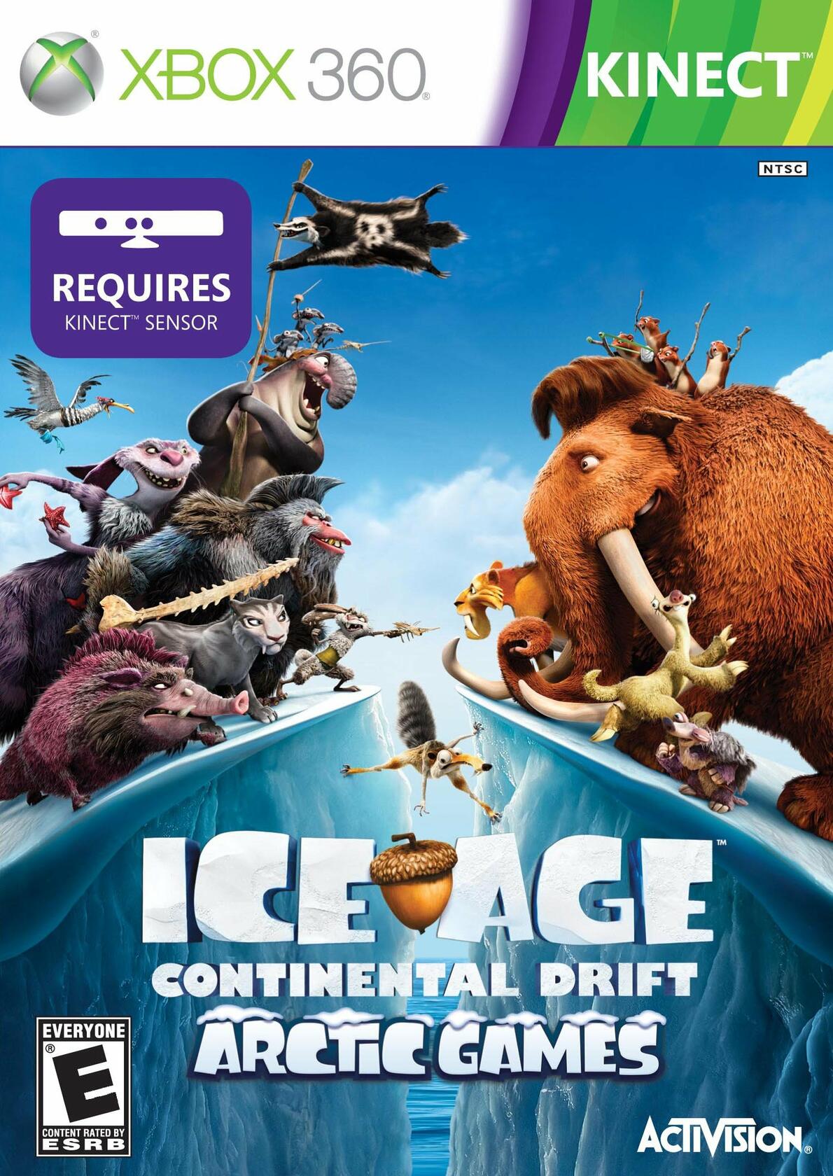 Ice Age Continental Drift Xbox 360 AD Complete CIB - Very Good