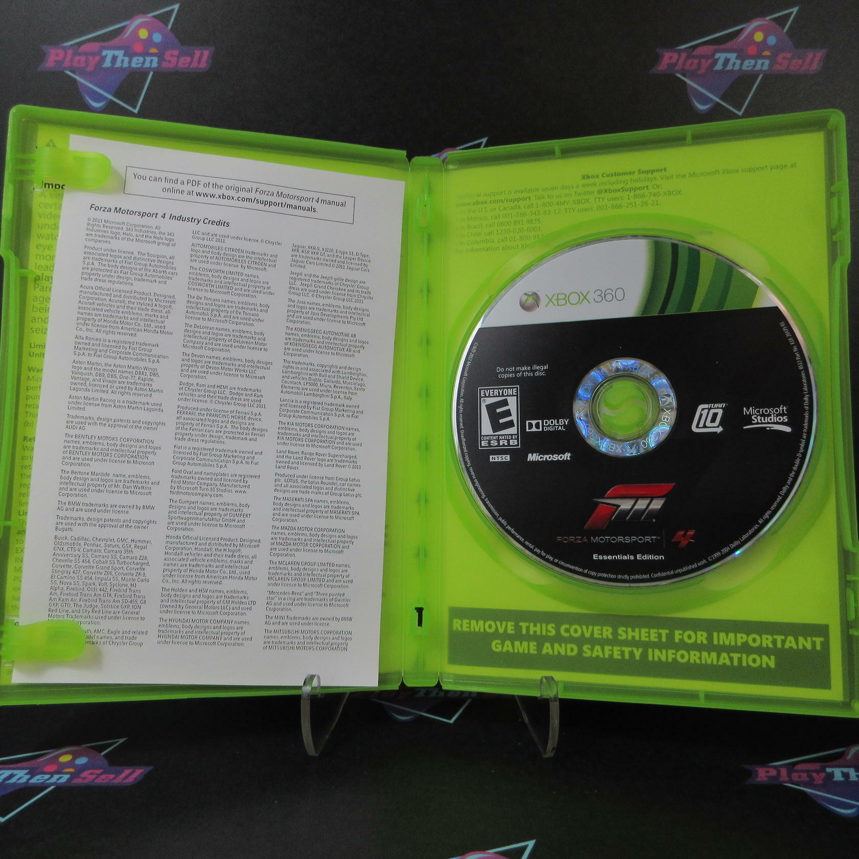 Forza Motorsport 4 Essentials Edition Xbox 360 Complete - Excellent