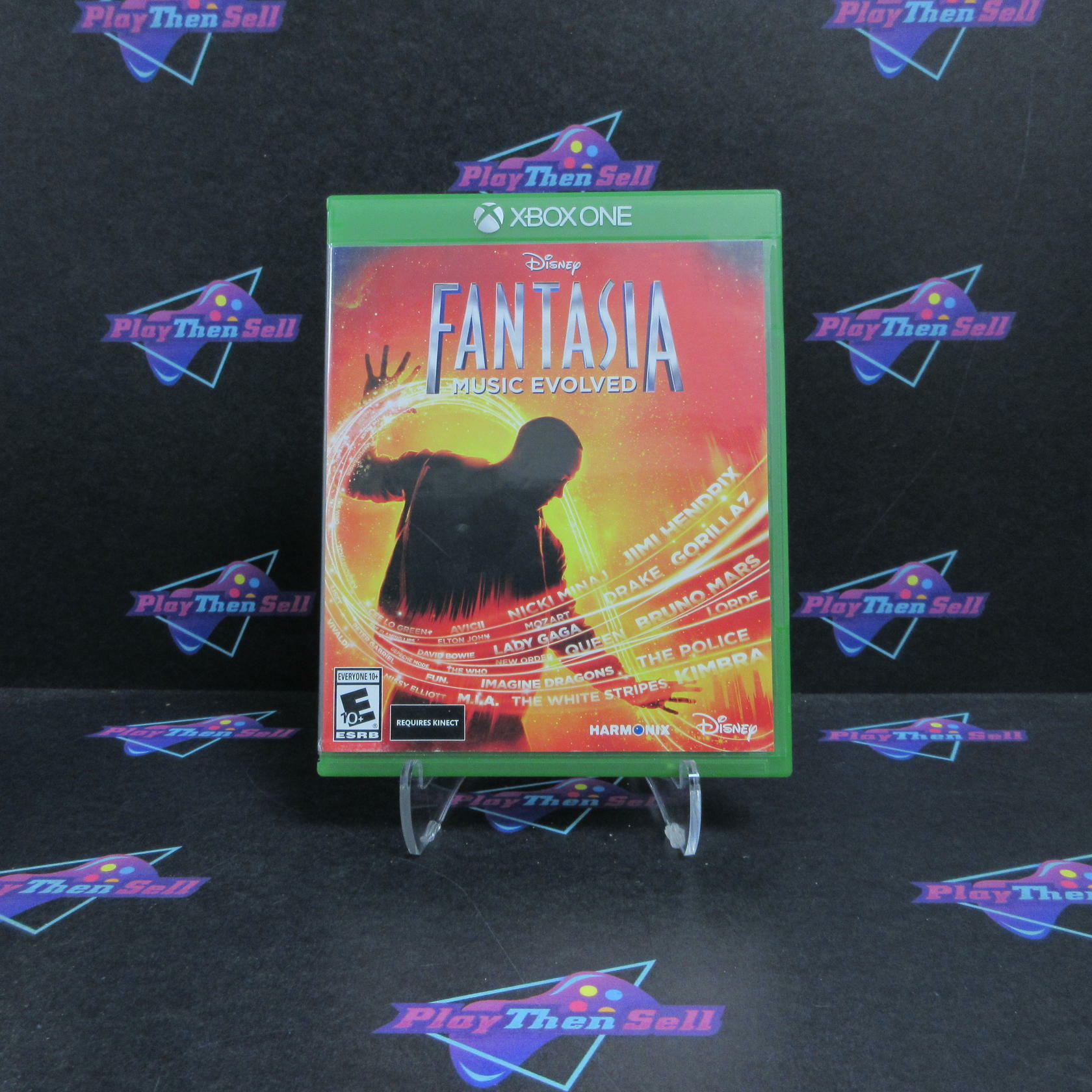 Disney Fantasia Music Evolved Xbox One AD Complete CIB - Very Good