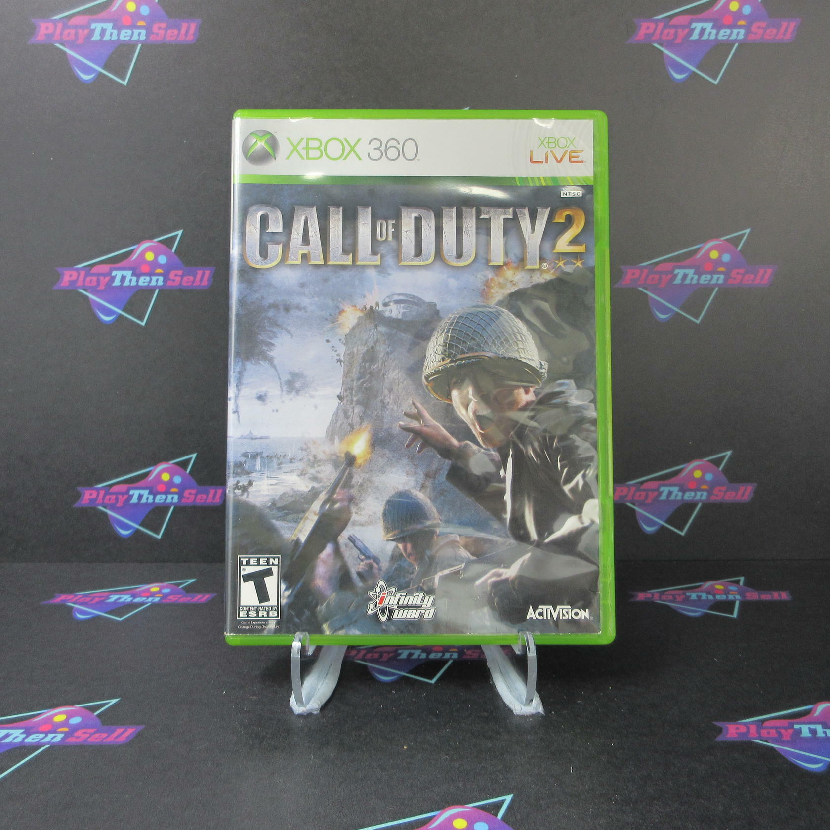 Call of Duty 2 Xbox 360 AD/NM - Very Good
