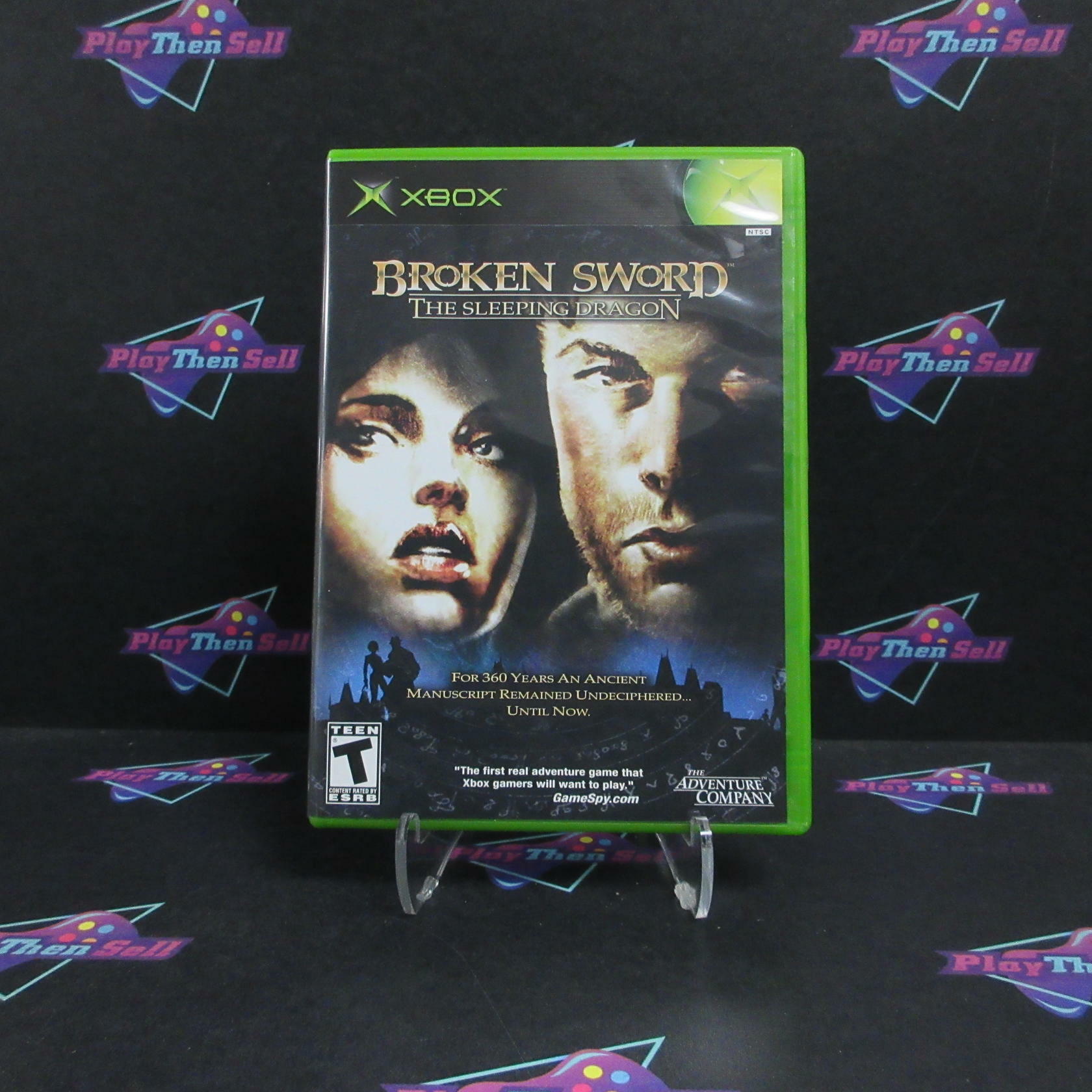 Broken Sword The Sleeping Dragon Xbox + Reg Card Complete - Refurbished