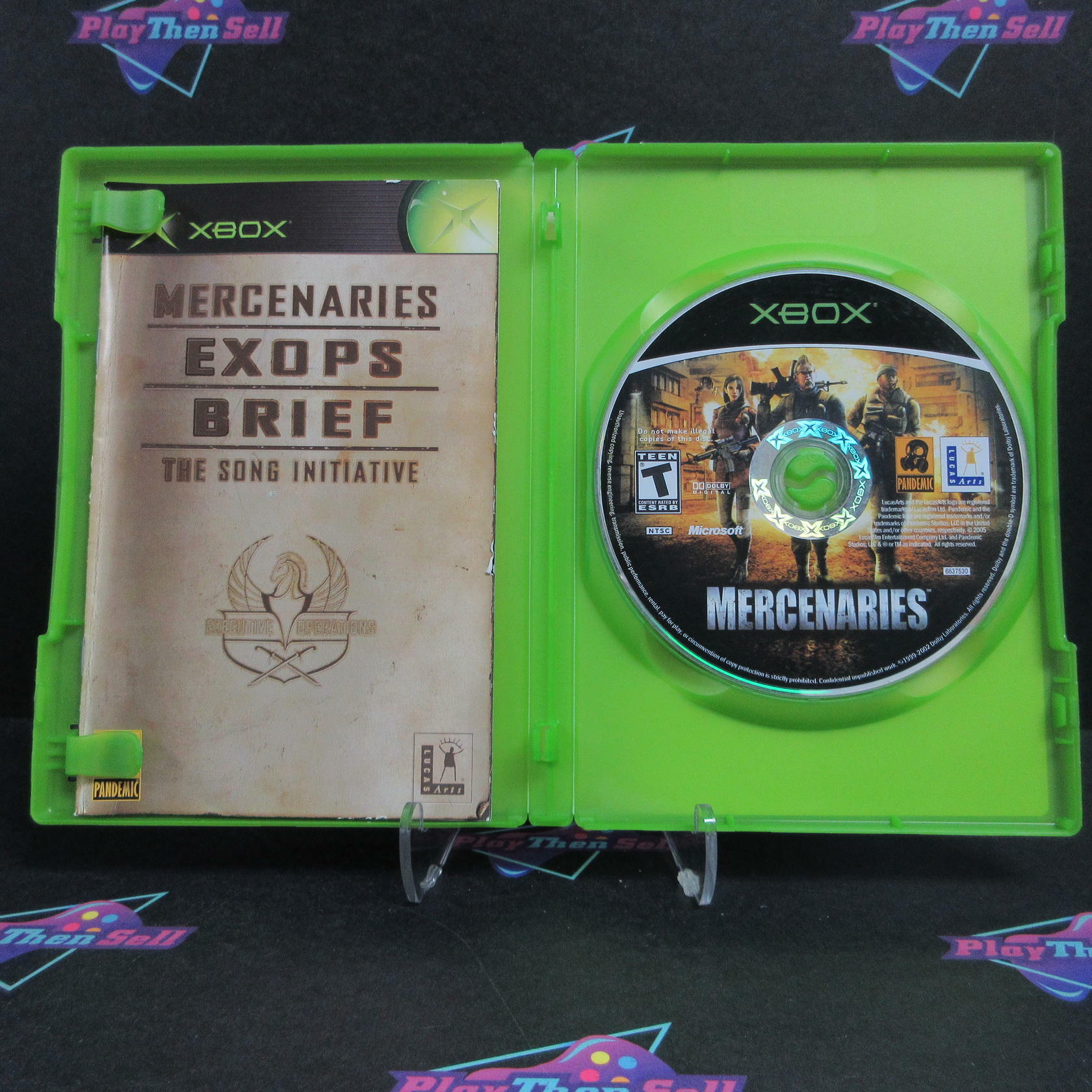 Mercenaries Playground of Destruction Xbox + Reg Card Complete - Refurbished