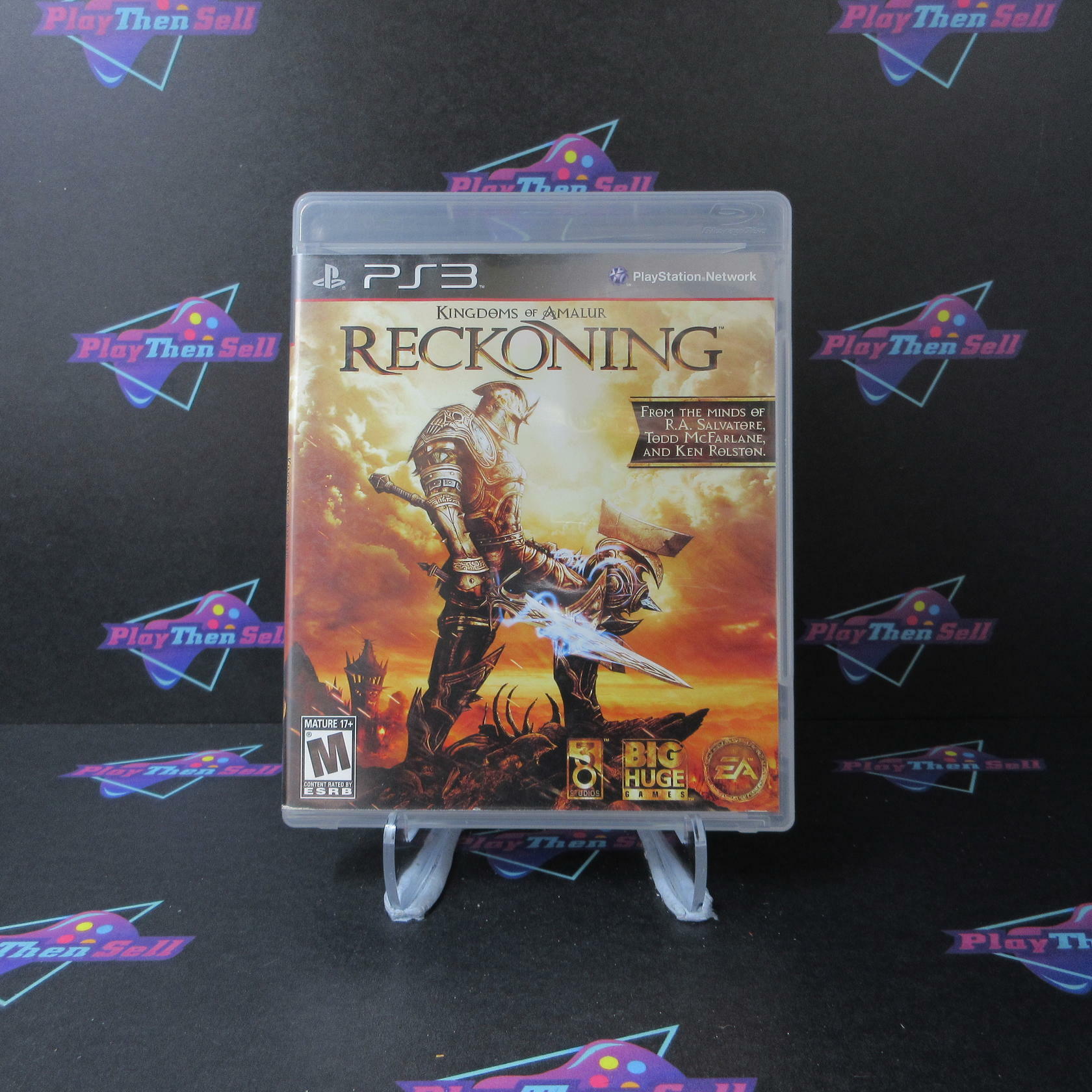 Kingdoms of Amalur Reckoning PS3 Playstation 3 AD Complete CIB - Very Good