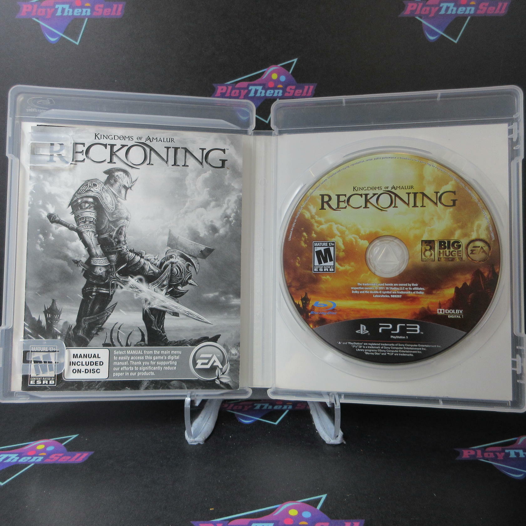 Kingdoms of Amalur Reckoning PS3 Playstation 3 AD Complete CIB - Very Good