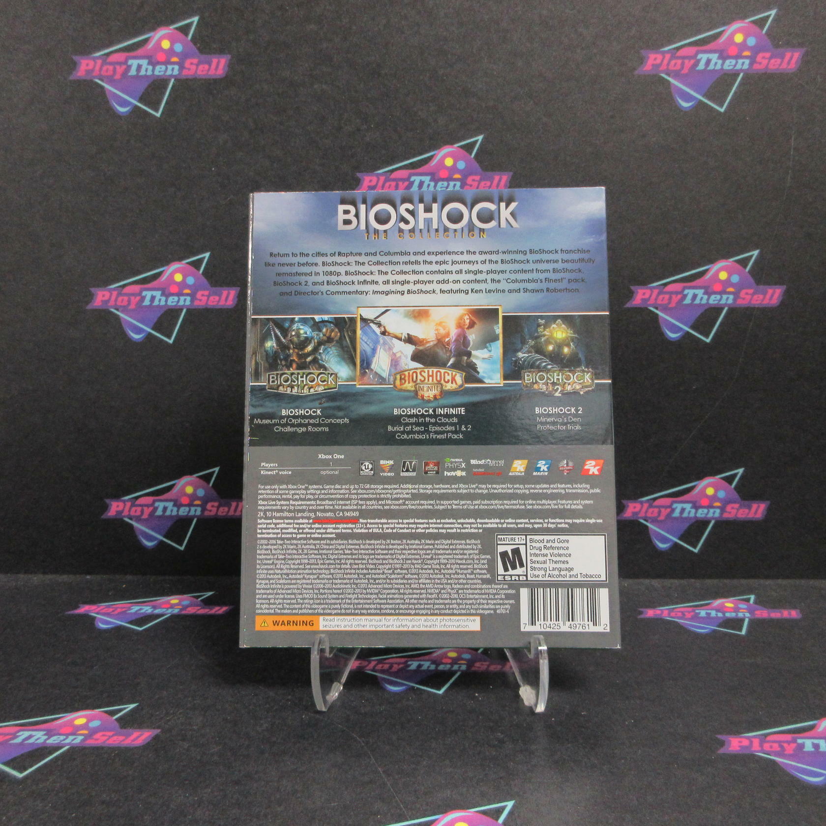 BioShock The Collection Xbox One + Sleeve - Like New