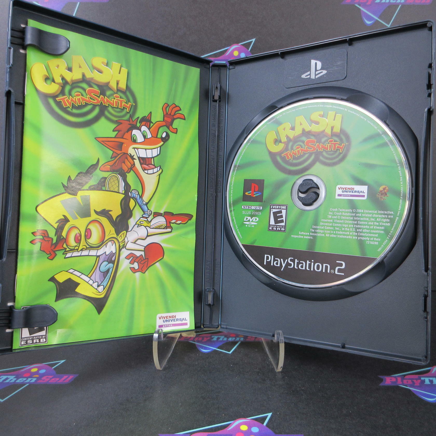 Crash Bandicoot Twinsanity PS2 PlayStation 2 Complete - Excellent