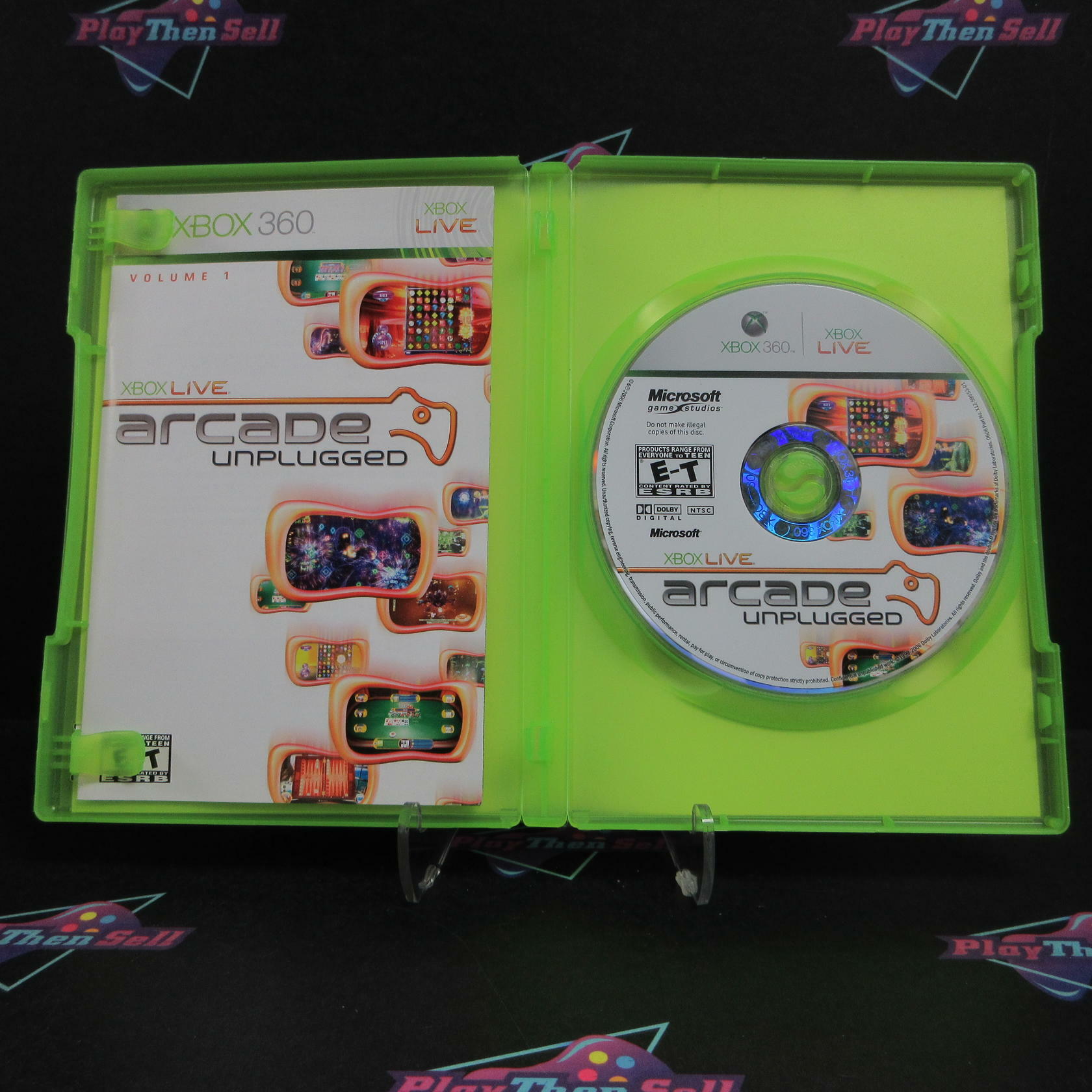 Xbox Live Arcade Unplugged Xbox 360 Complete - Excellent