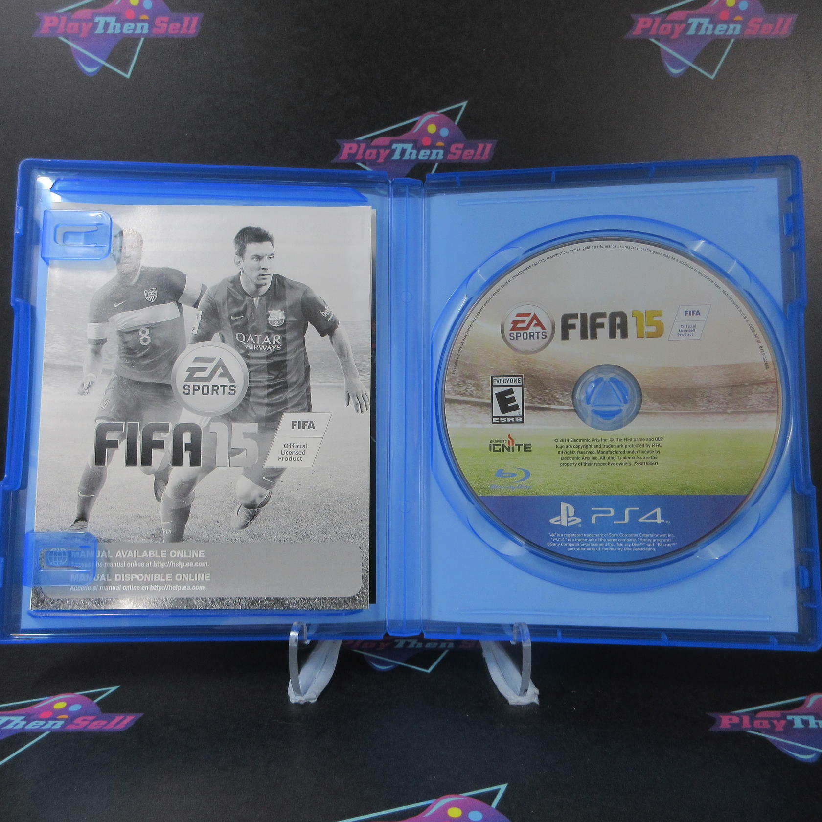 FIFA 15 PS4 PlayStation 4 AD Complete CIB - Very Good
