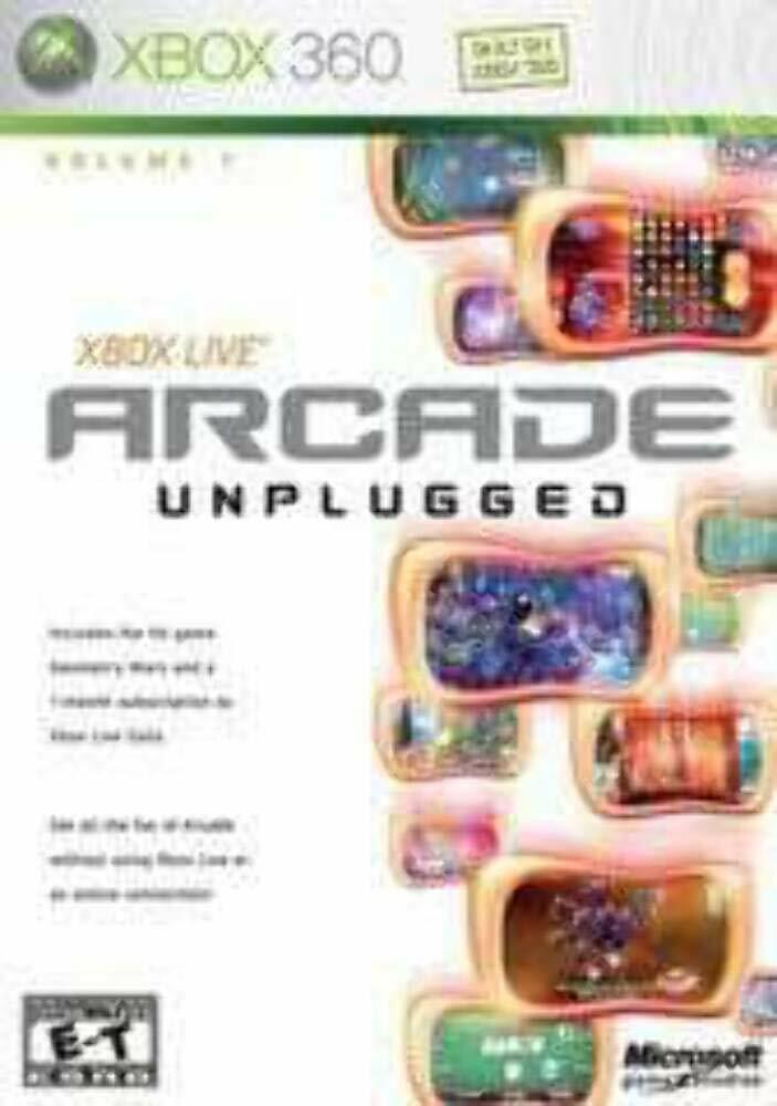 Xbox Live Arcade Unplugged Xbox 360 Complete - Excellent