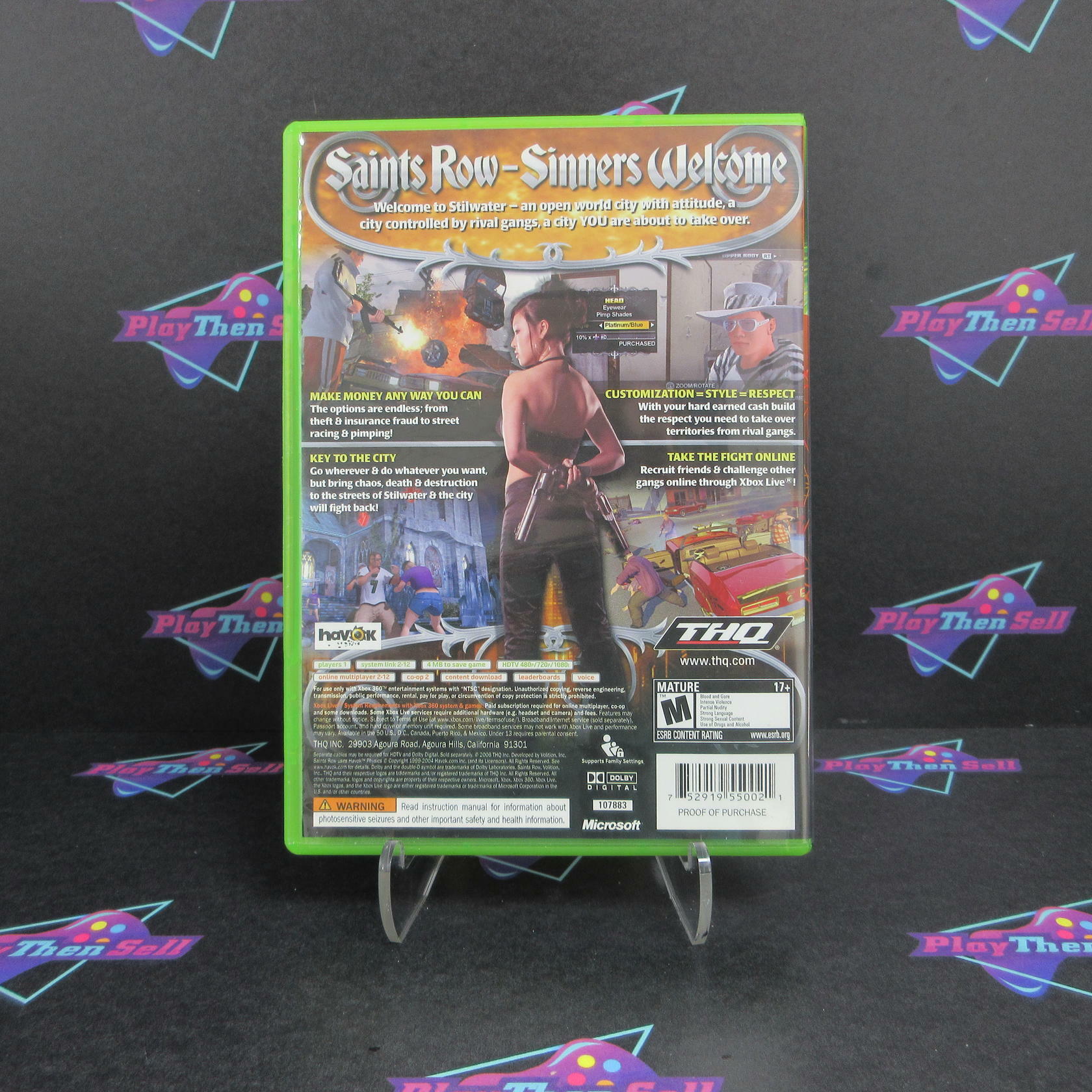 Saints Row Xbox 360 Complete - Excellent