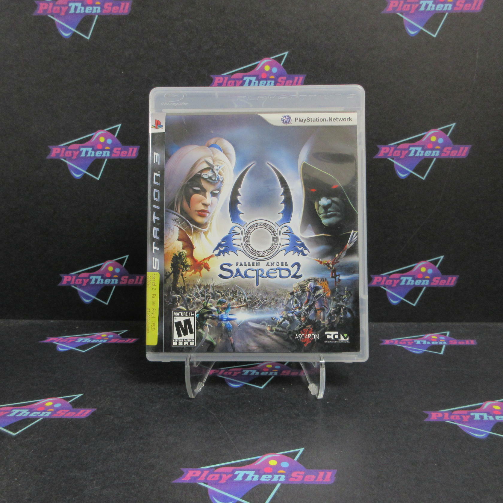 Sacred 2 Fallen Angel PS3 PlayStation 3 AD Complete CIB - Very Good