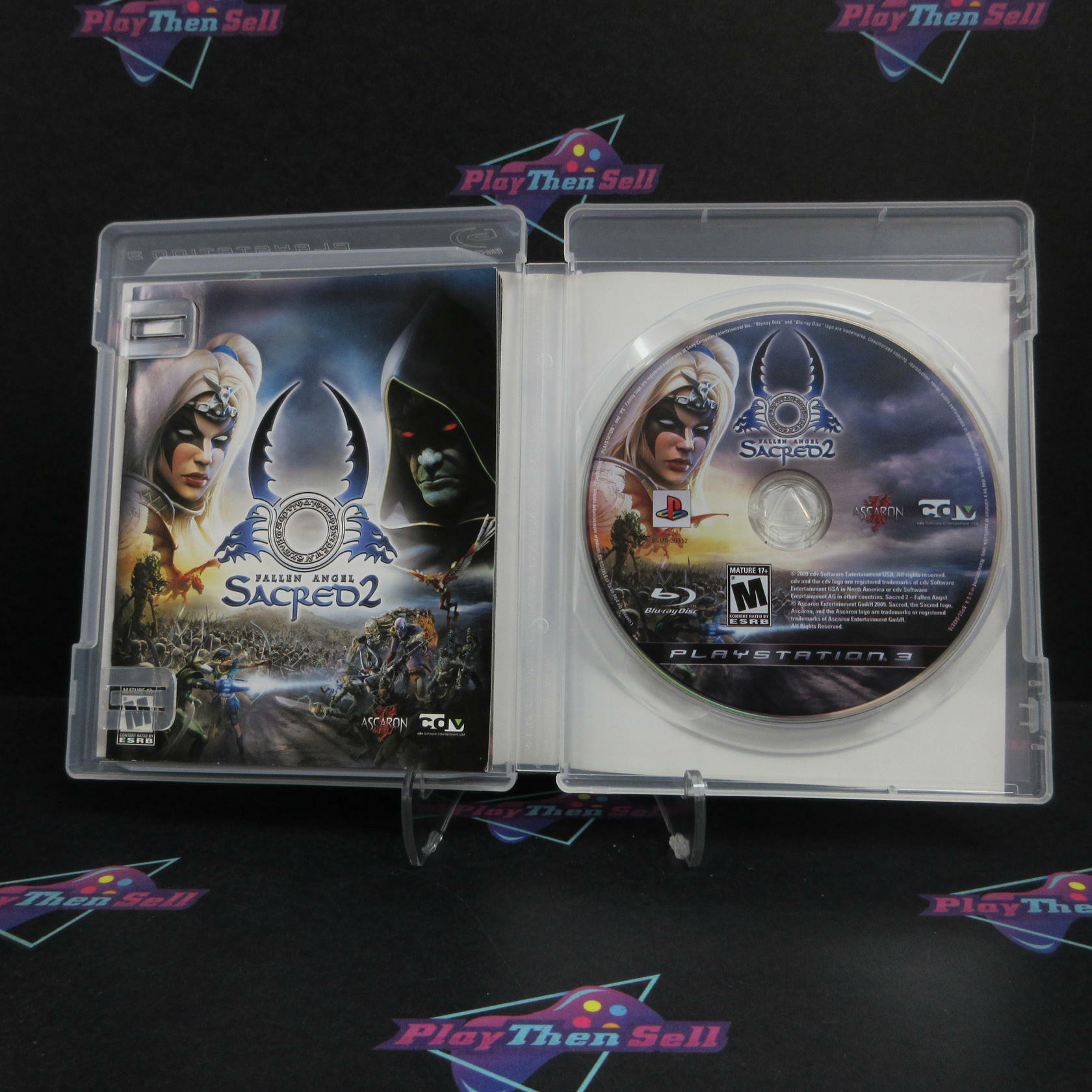 Sacred 2 Fallen Angel PS3 PlayStation 3 AD Complete CIB - Very Good