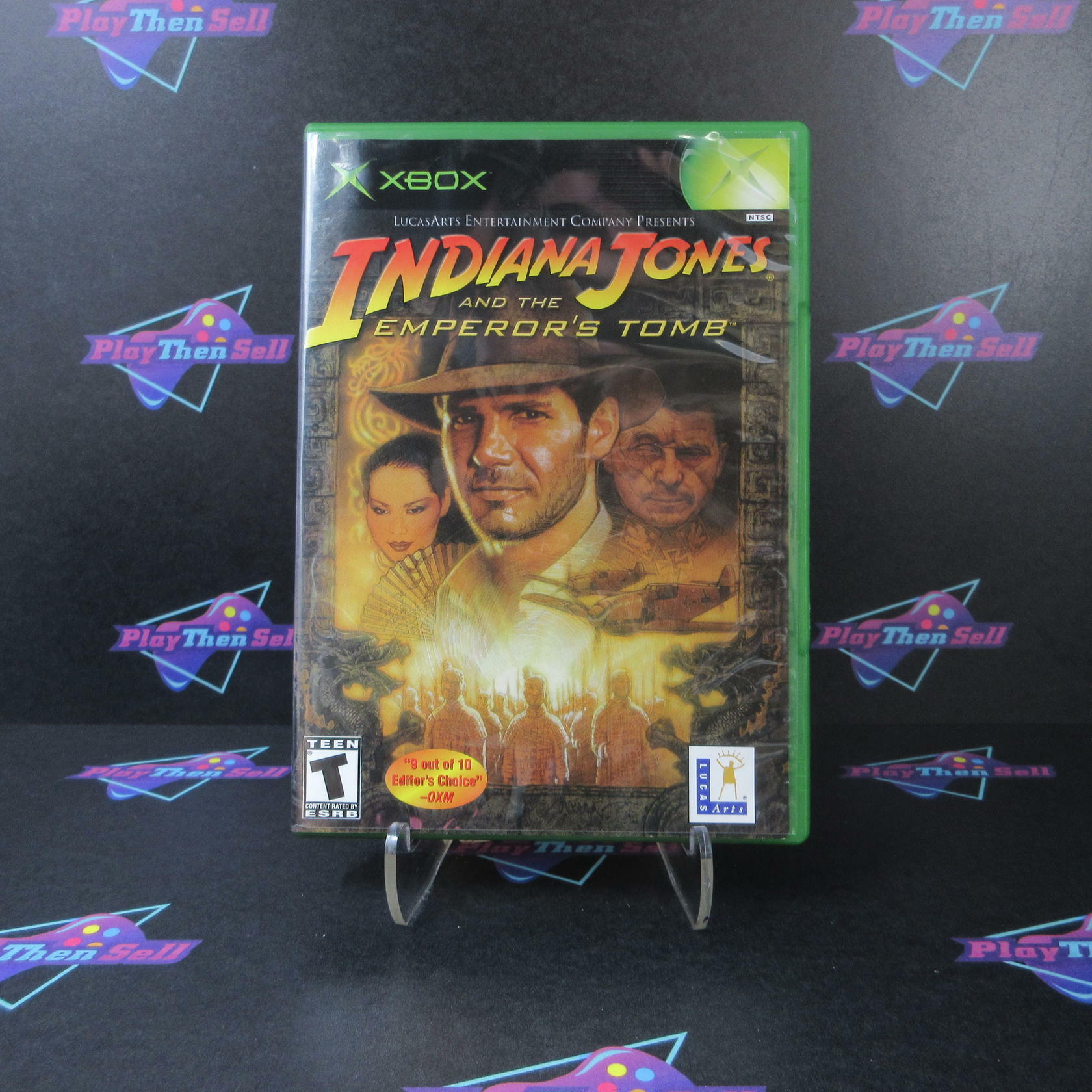 Indiana Jones and the Emperor's Tomb Xbox + Reg Card Complete - Refurbished