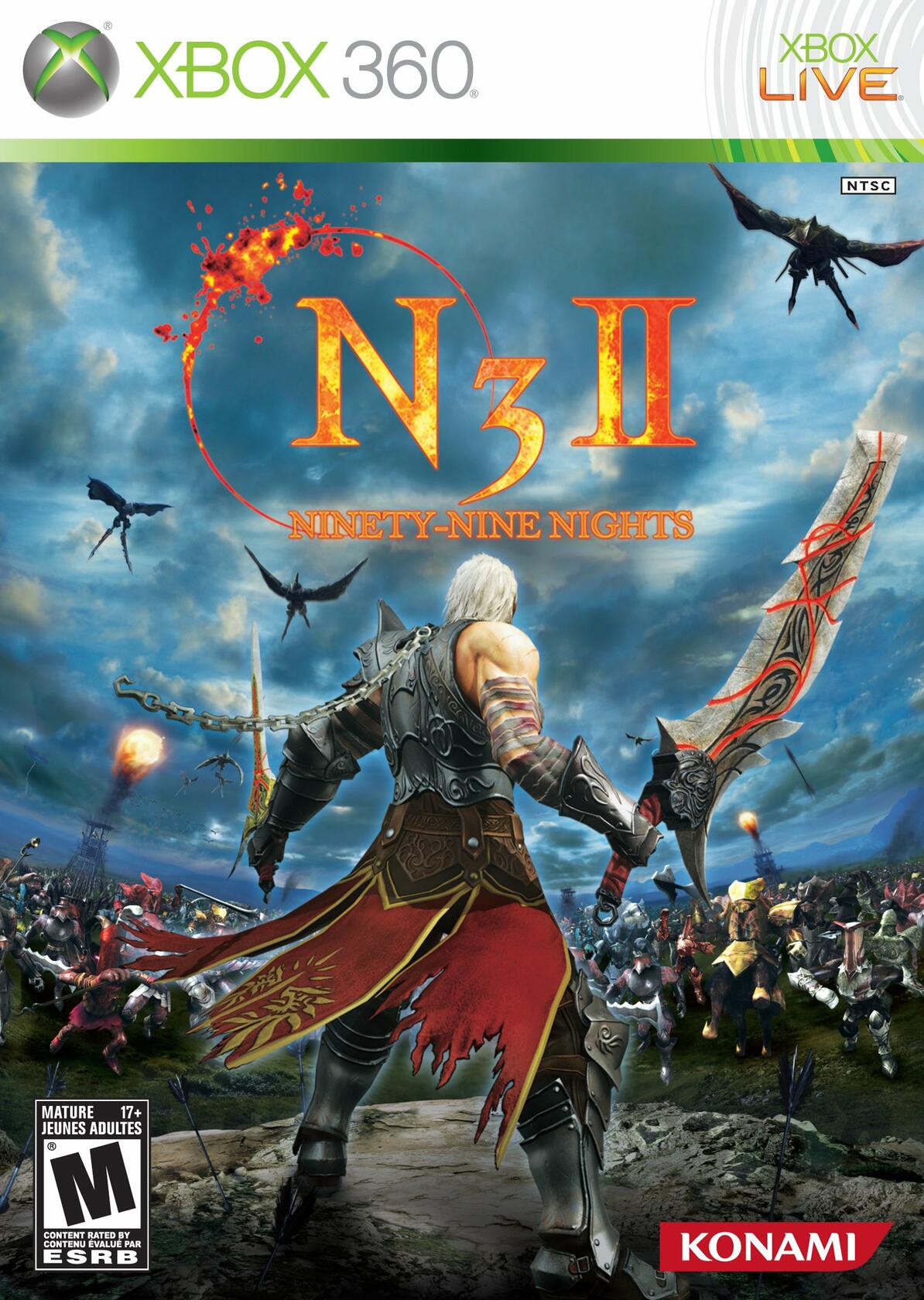 N3II Ninety Nine Nights Xbox 360 Complete - Excellent