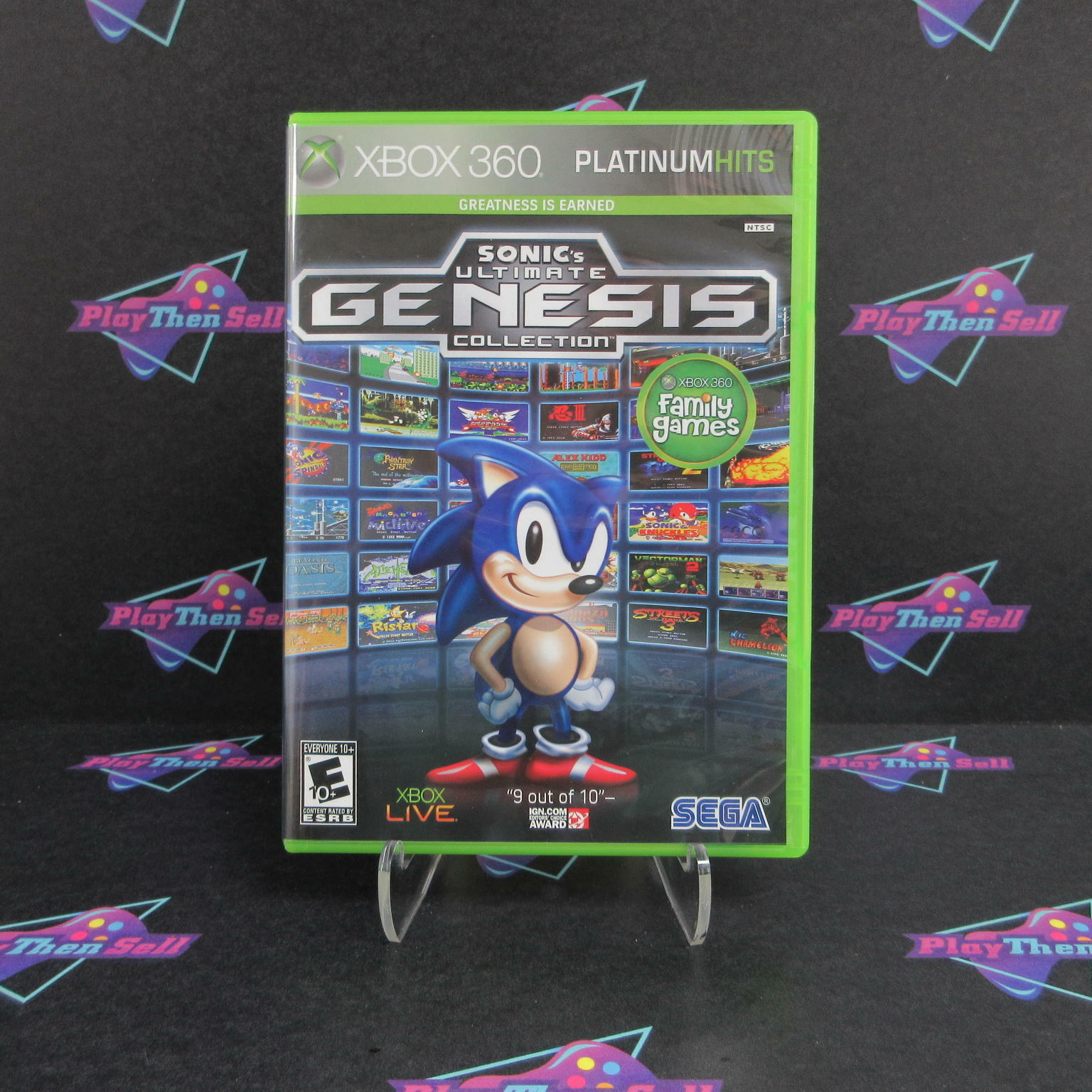 Sonic's Ultimate Genesis Collection Xbox 360 PH Complete - Refurbished