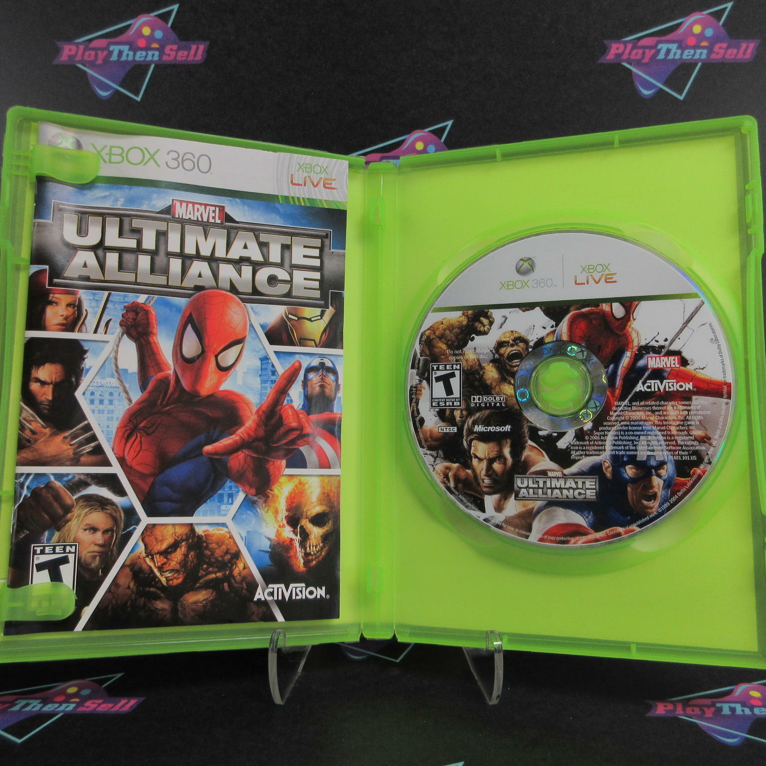 Marvel Ultimate Alliance Xbox 360 Complete - Excellent