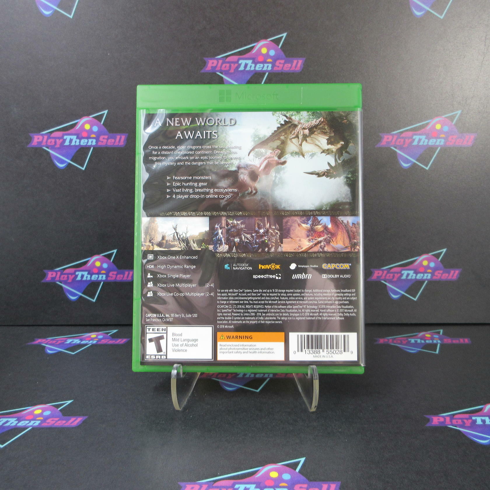 Monster Hunter World - Xbox One - Like New