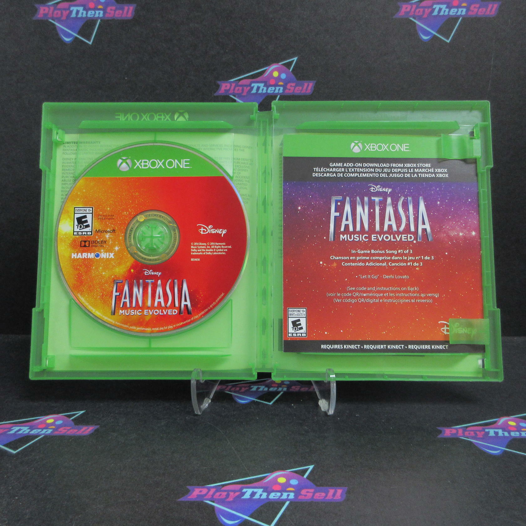 Disney Fantasia Music Evolved Xbox One AD Complete CIB - Very Good