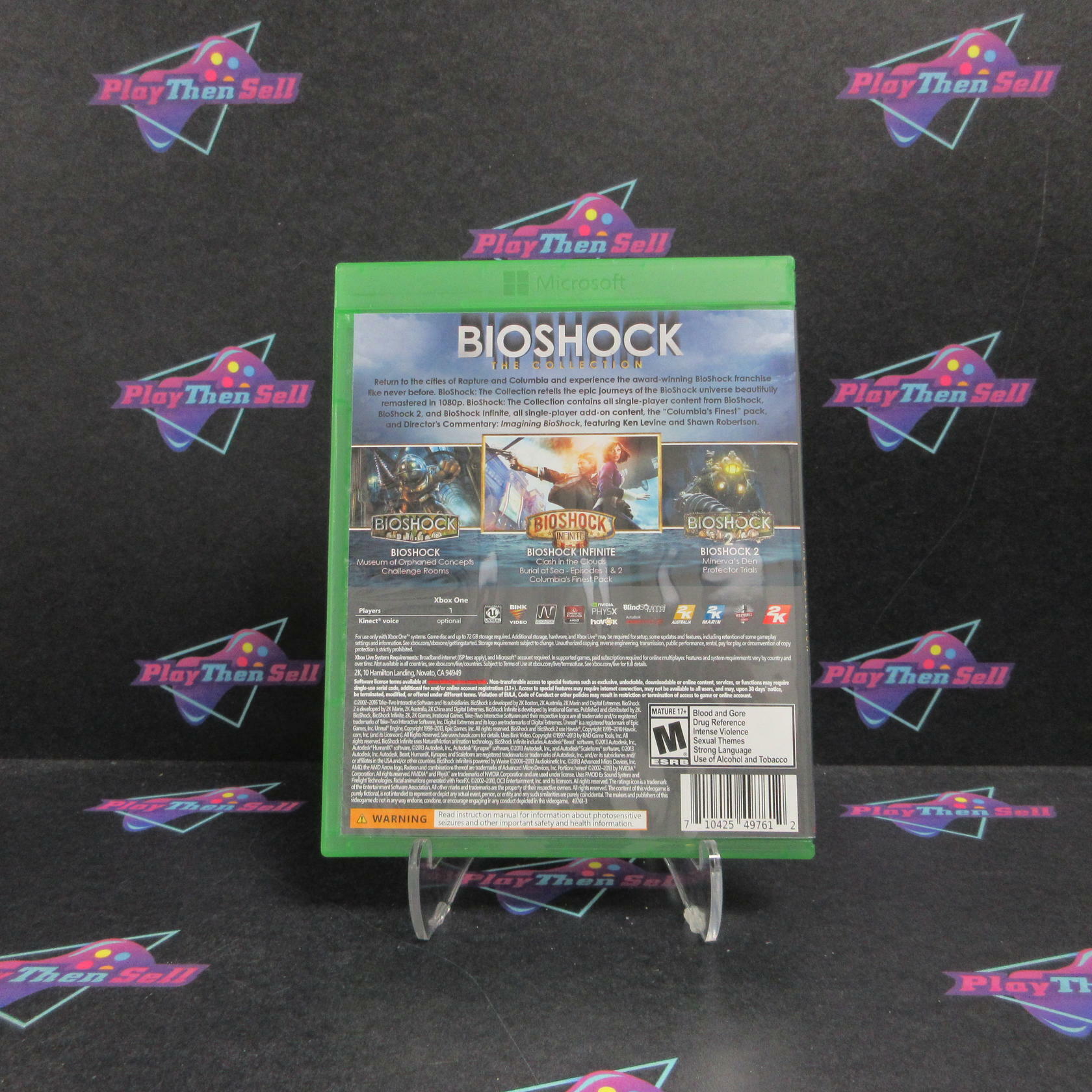 BioShock The Collection Xbox One + Sleeve - Like New