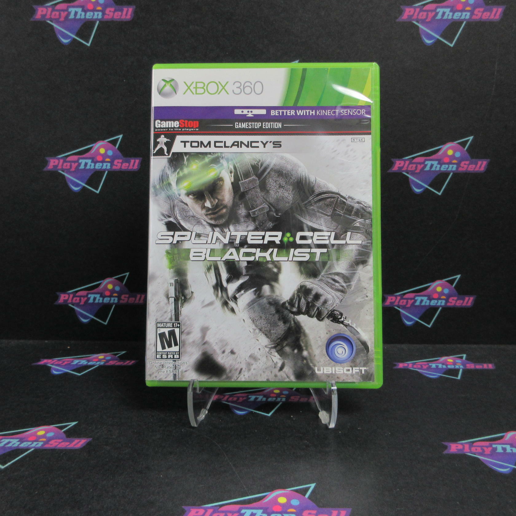 Tom Clancy's Splinter Cell Blacklist GameStop Edition Xbox 360 CIB - Excellent