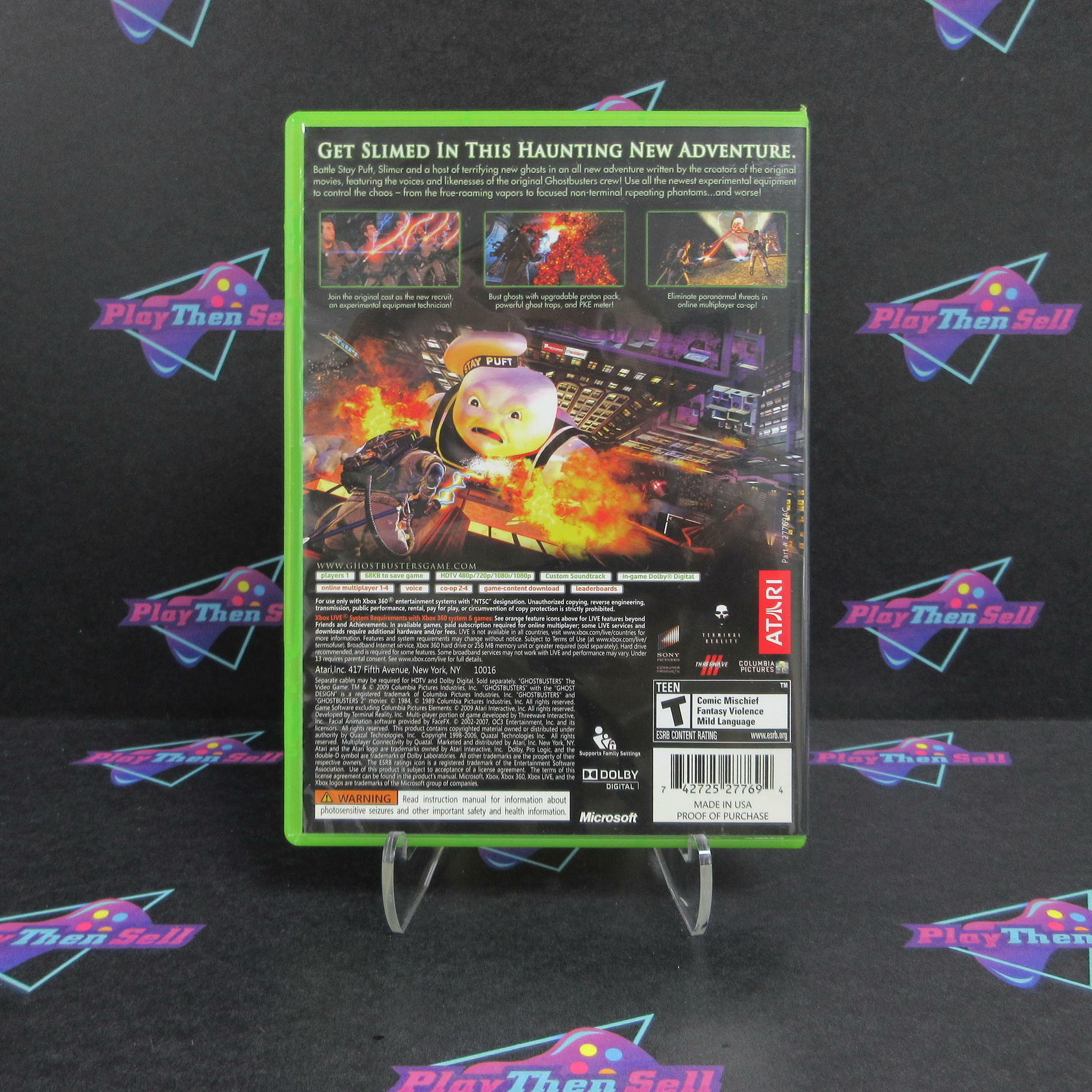 Ghostbusters The Video Game Xbox 360 - Like New