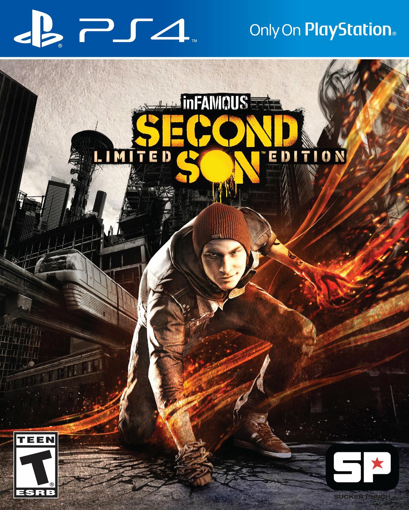 Infamous Second Son Limited Edition PS4 PlayStation 4 Complete - Excellent