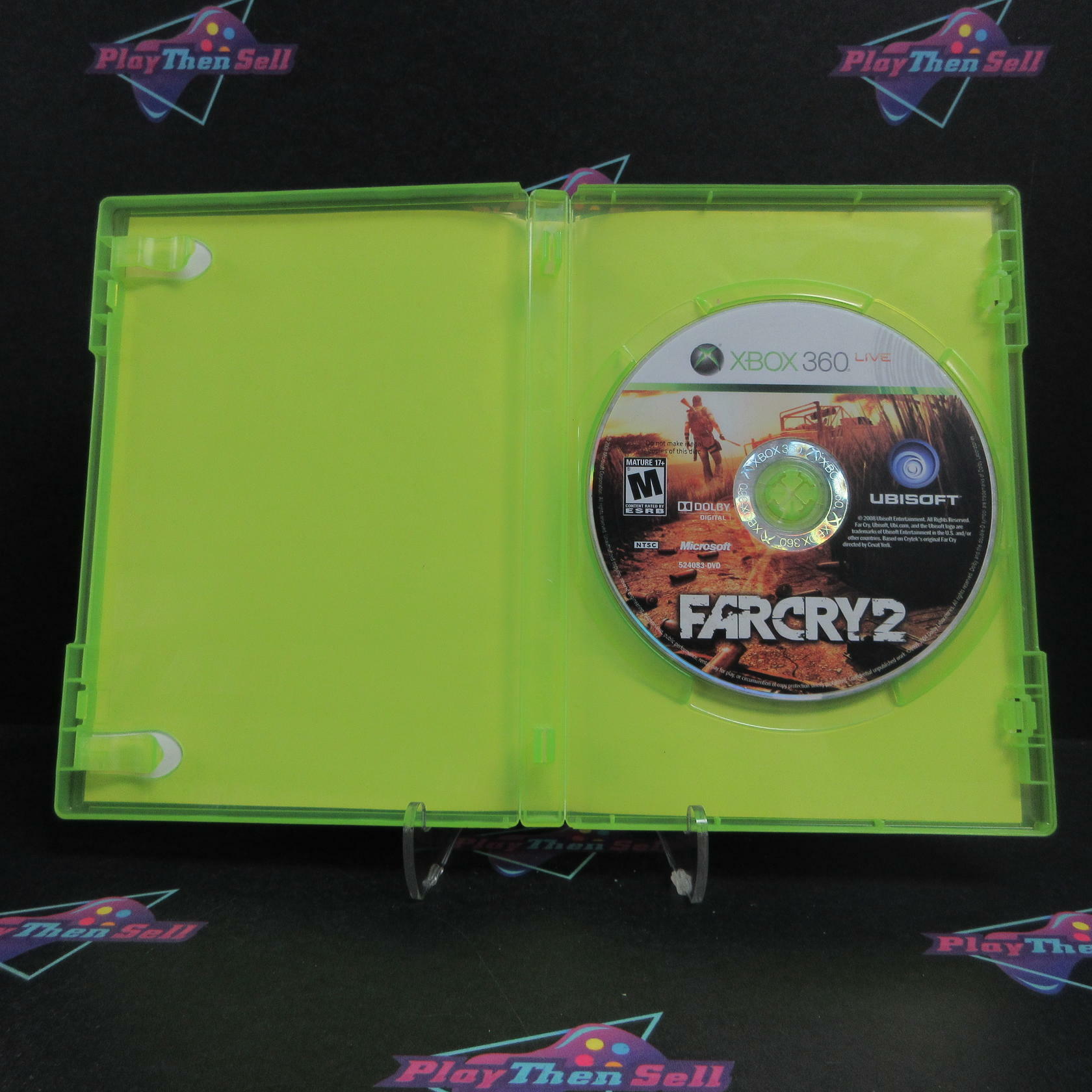 Far Cry 2 Xbox 360 Rental Art AD/NM - Very Good