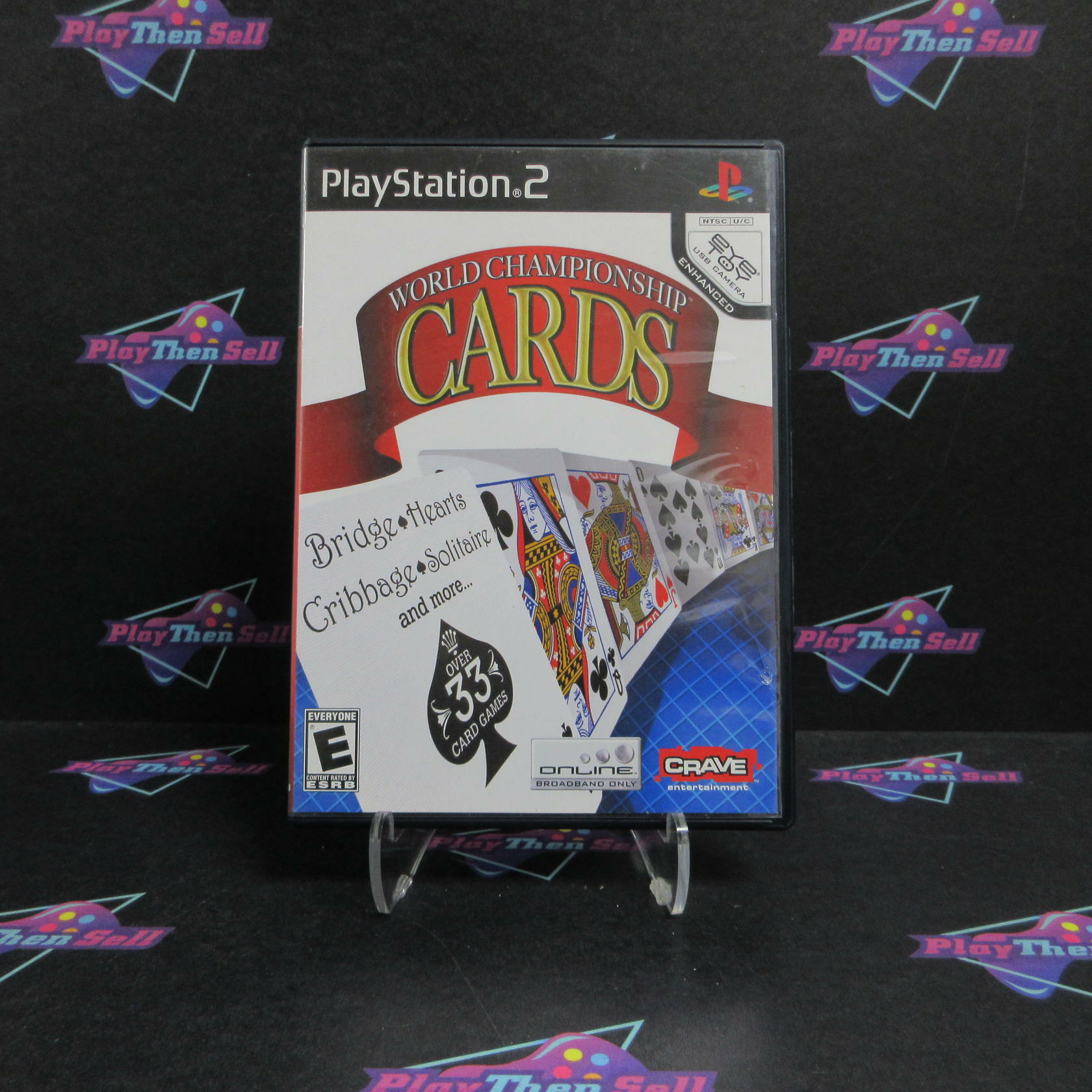 World Championship Cards PS2 PlayStation 2 - Very Good