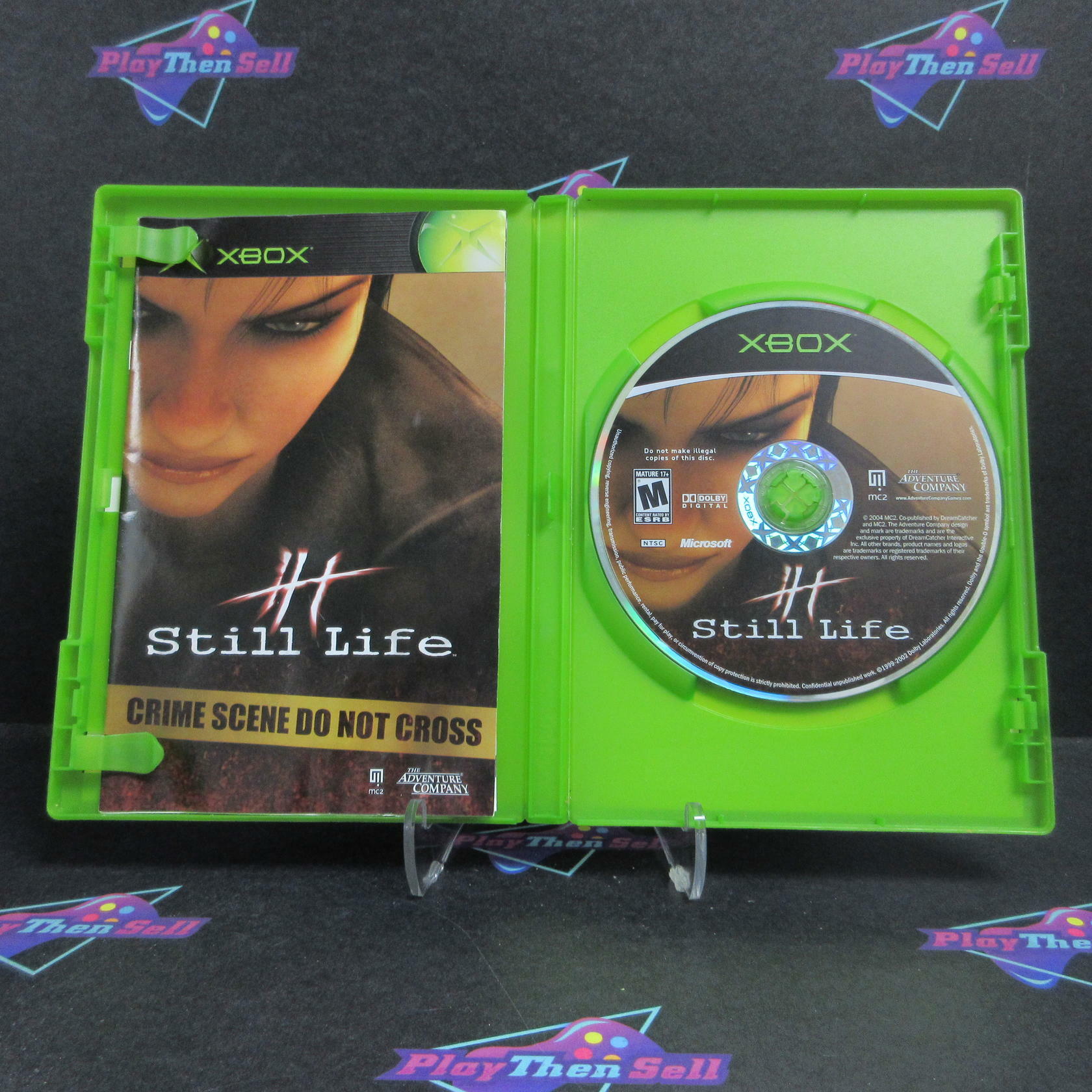 Still Life Xbox AD/MD + Reg Card Complete CIB - Very Good