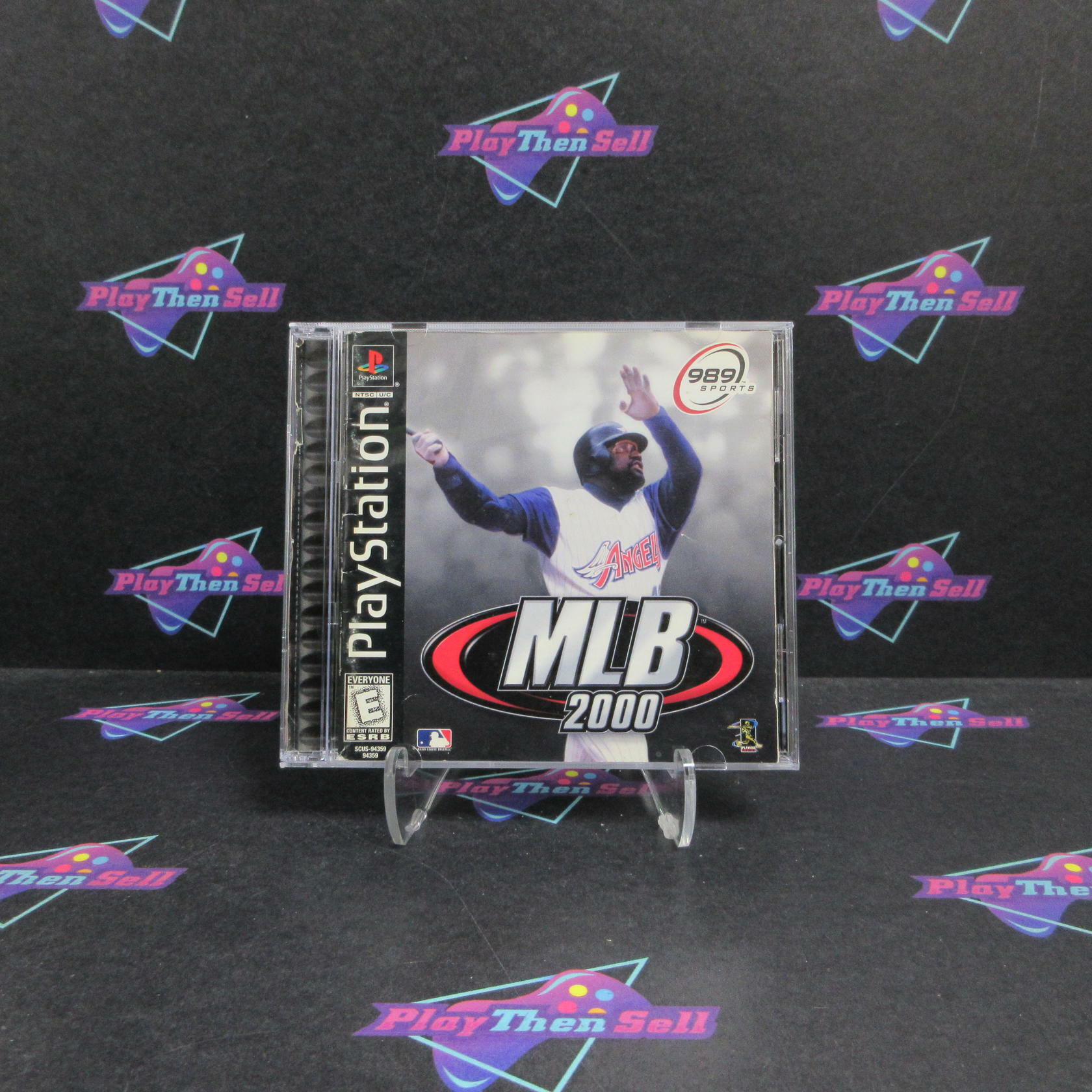 MLB 2000 PS1 PlayStation 1 AD/MD + Reg Card Complete CIB - Very Good