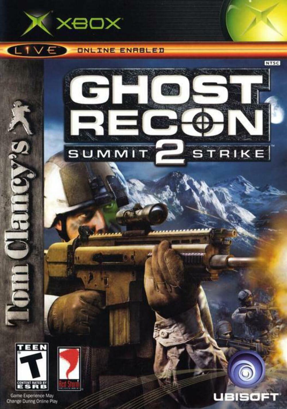 Tom Clancy's Ghost Recon 2 Summit Strike Xbox AD + Reg Card Complete CIB - Very Good